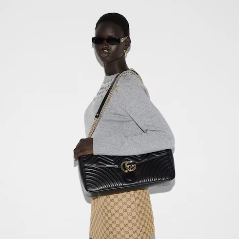 GG Marmont large shoulder bag
