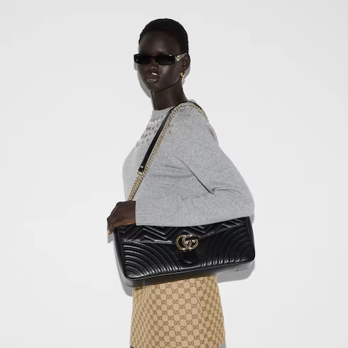 GG Marmont large shoulder bag