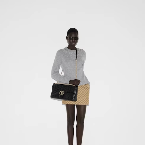 GG Marmont large shoulder bag