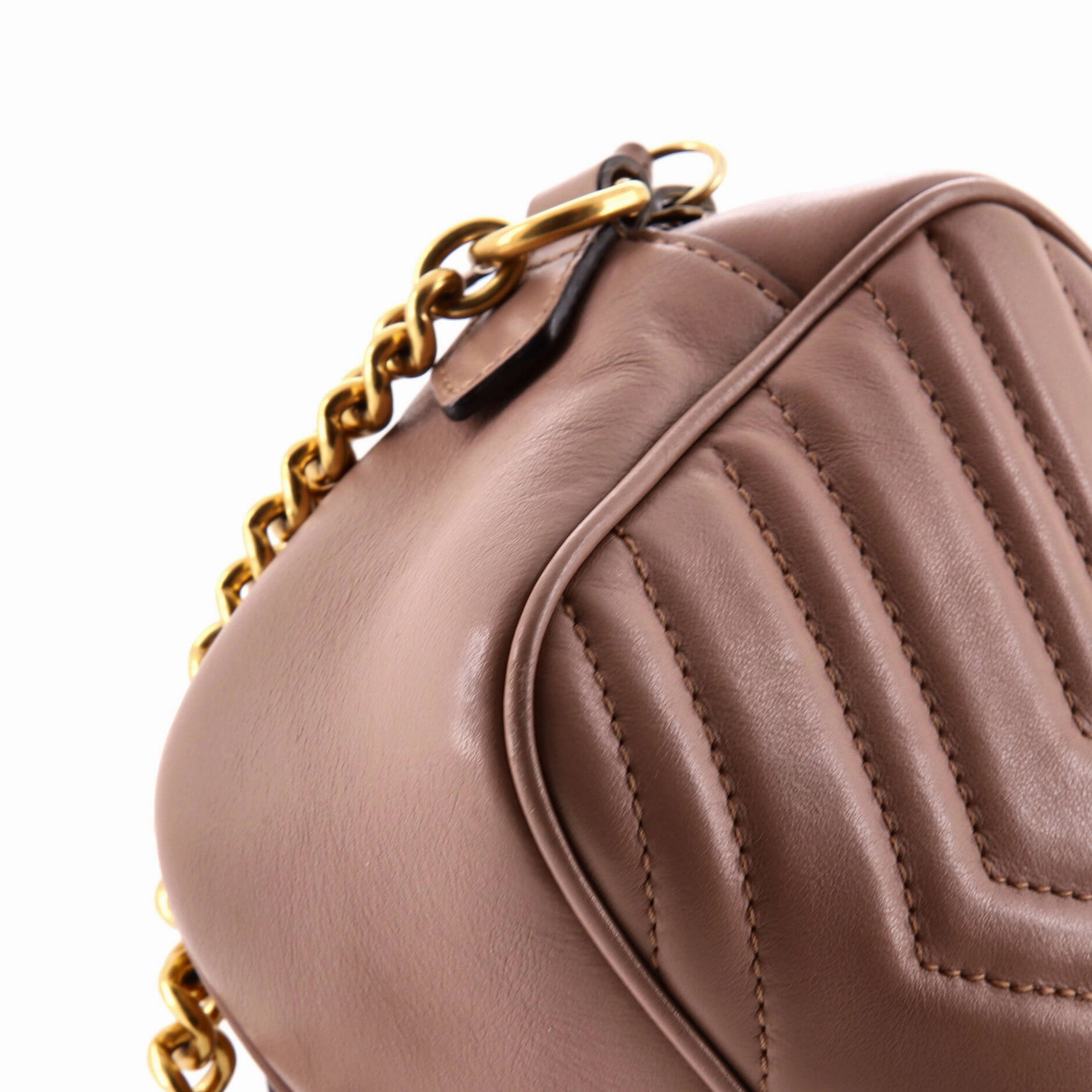 GG Marmont Shoulder Bag Matelasse Leather Small