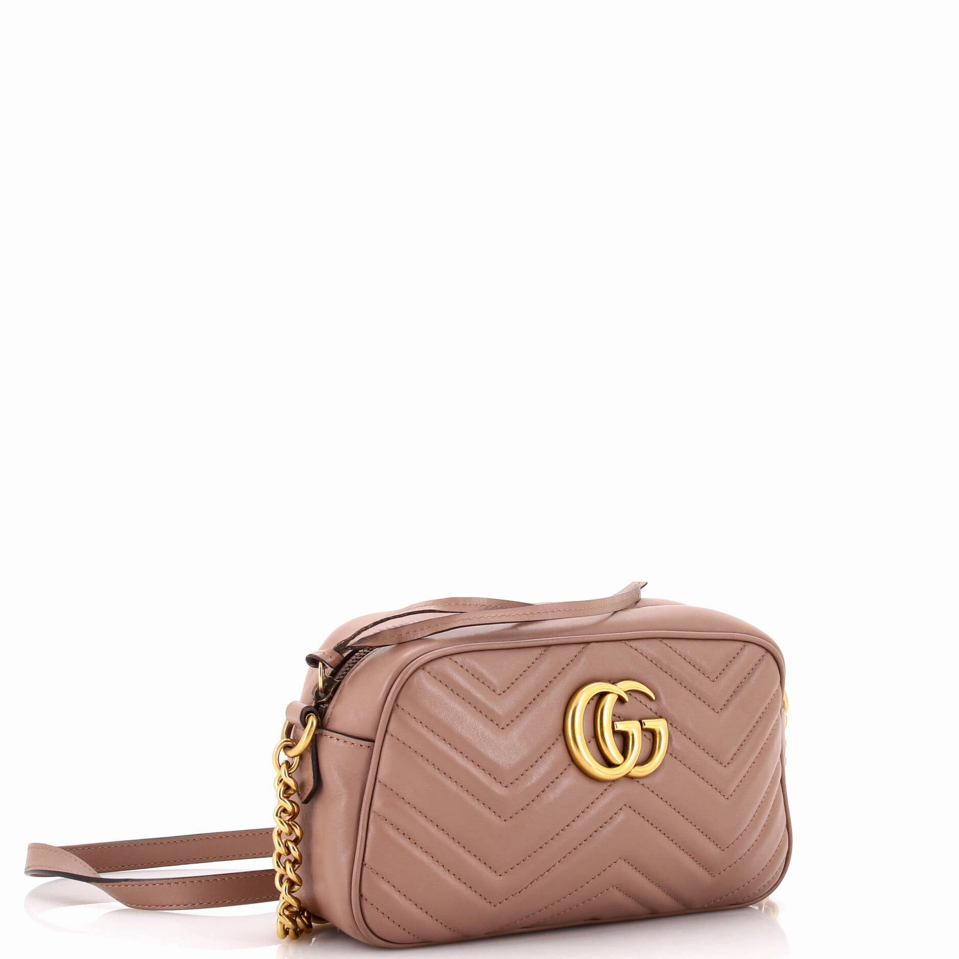 GG Marmont Shoulder Bag Matelasse Leather Small