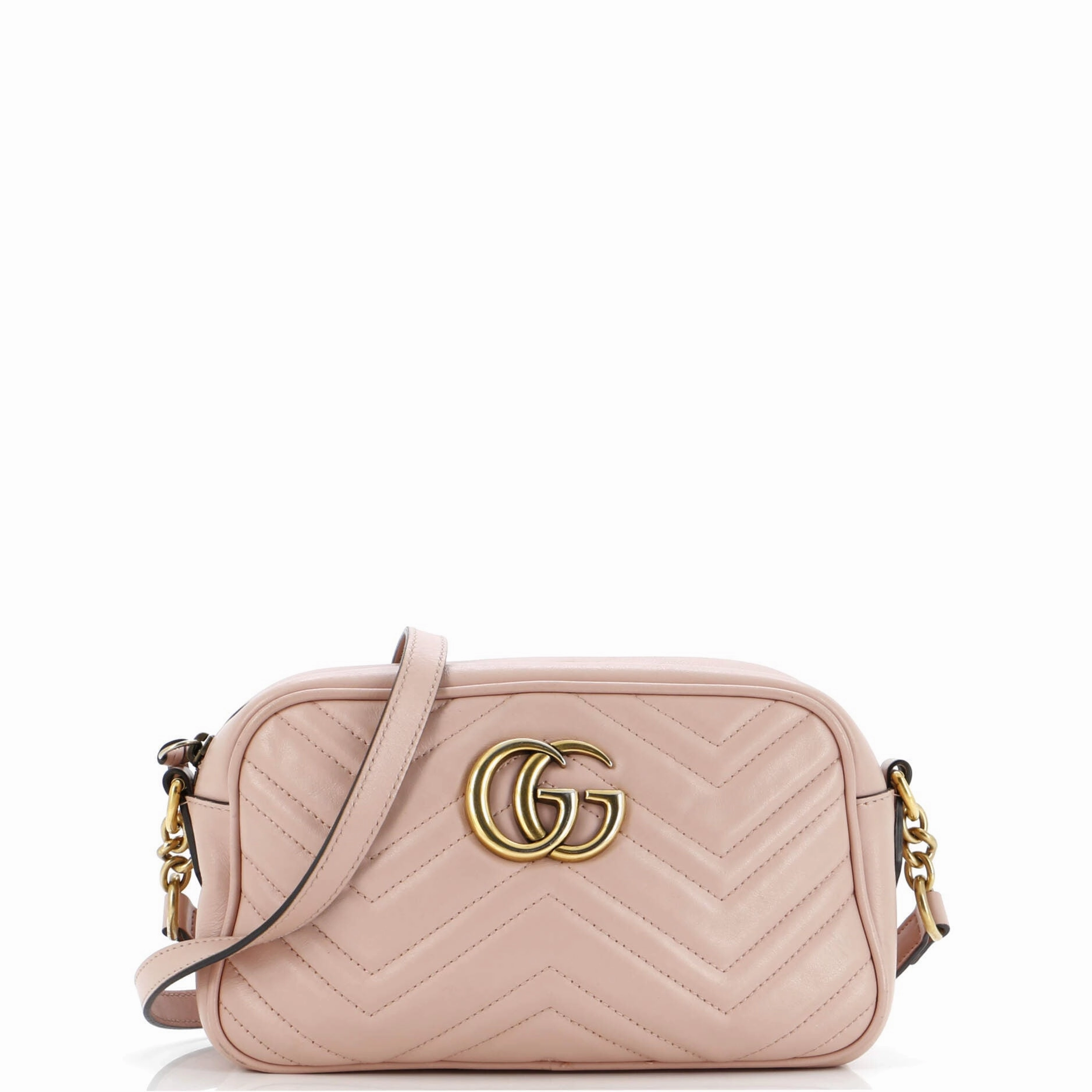 GG Marmont Shoulder Bag Matelasse Leather Small