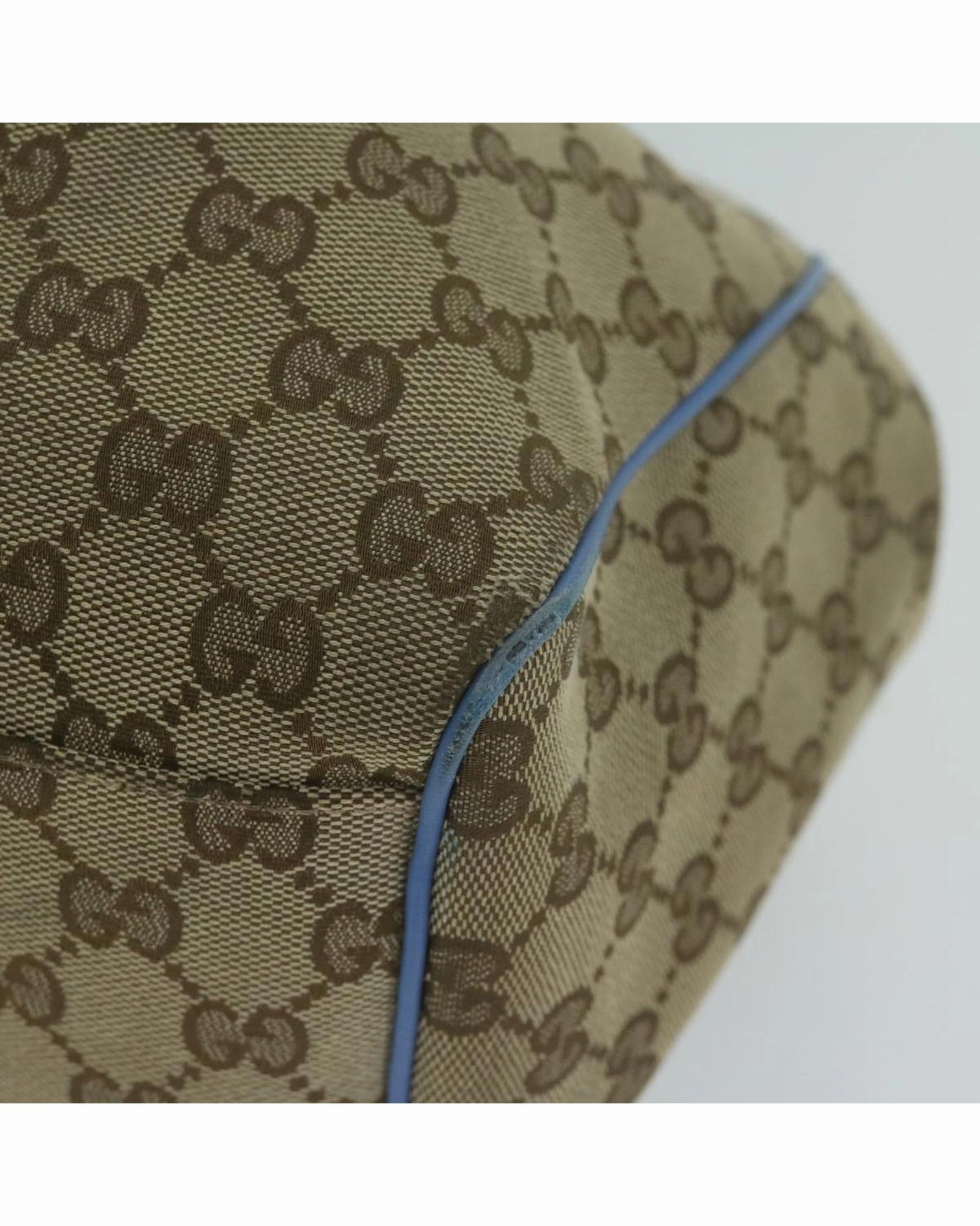 GG Plus Shoulder Bag BeigeBlue