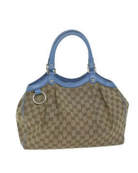 GG Plus Shoulder Bag BeigeBlue