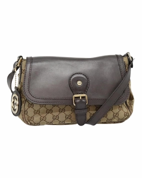 GG Plus Shoulder Bag BeigeBrown