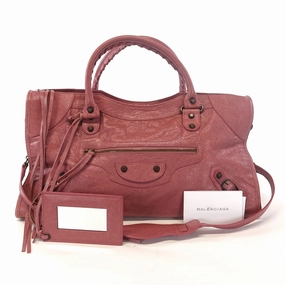 Giant 12 Agneau Leather City Bag