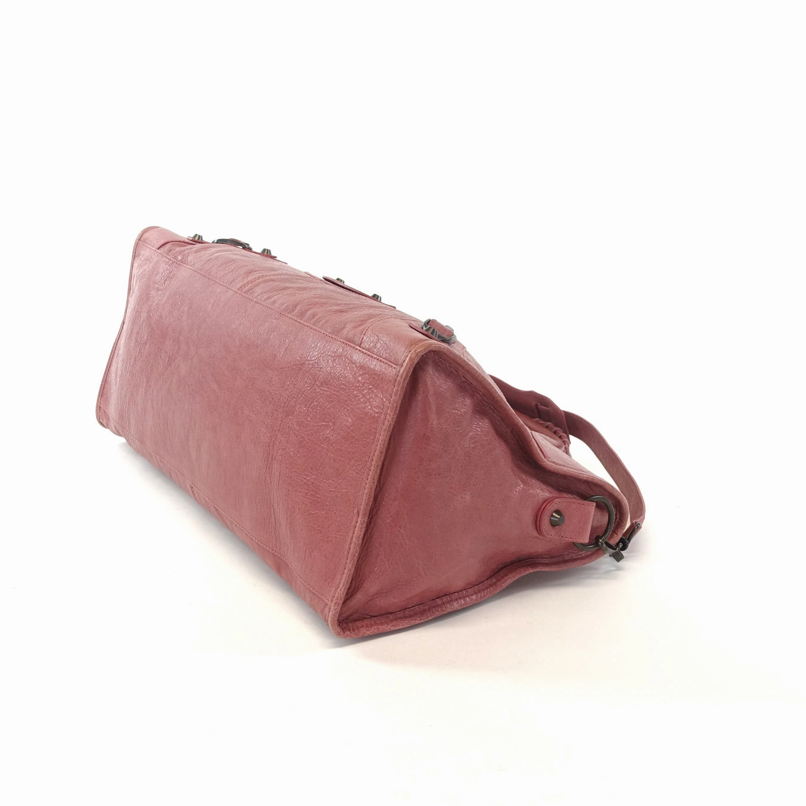 Giant 12 Agneau Leather City Bag