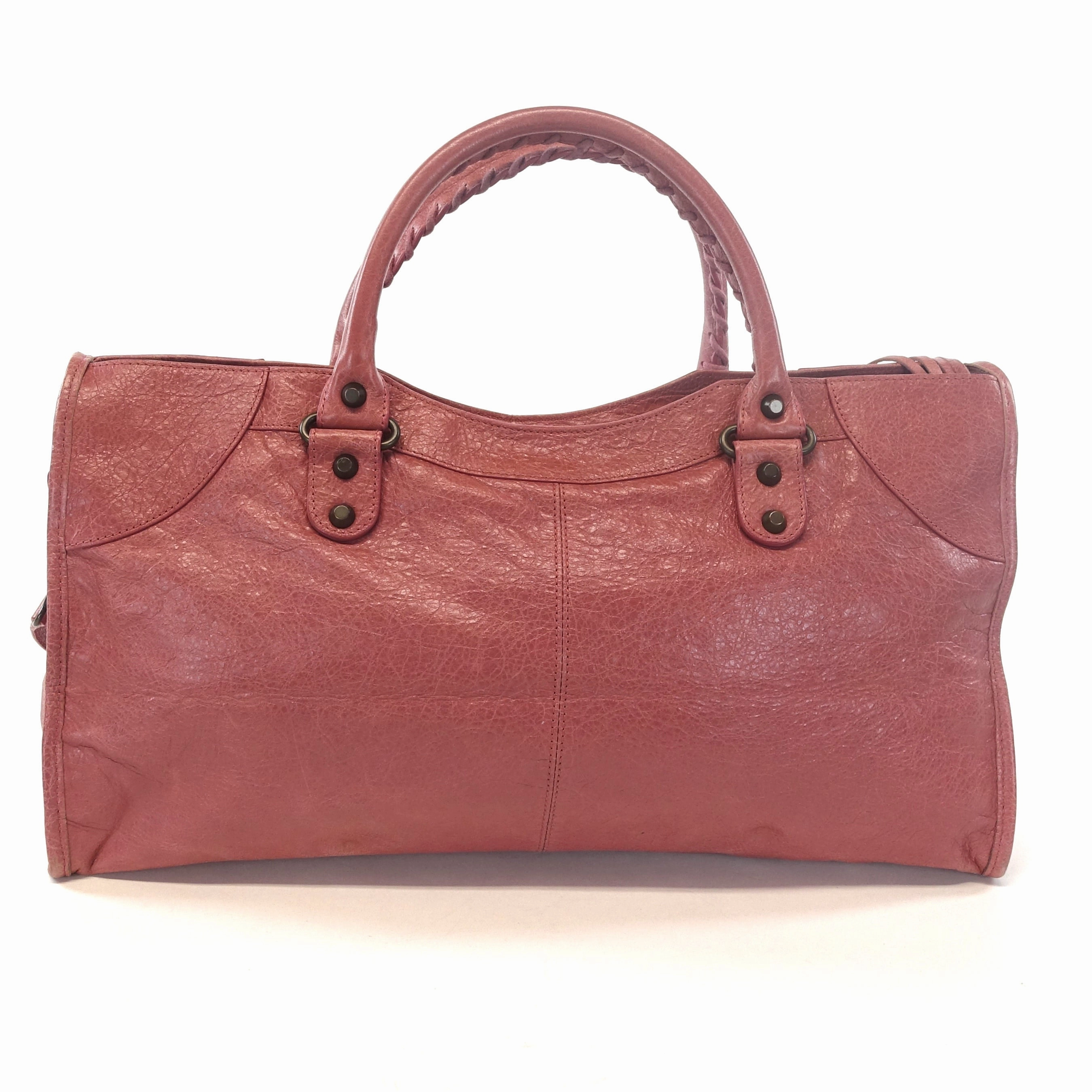 Giant 12 Agneau Leather City Bag