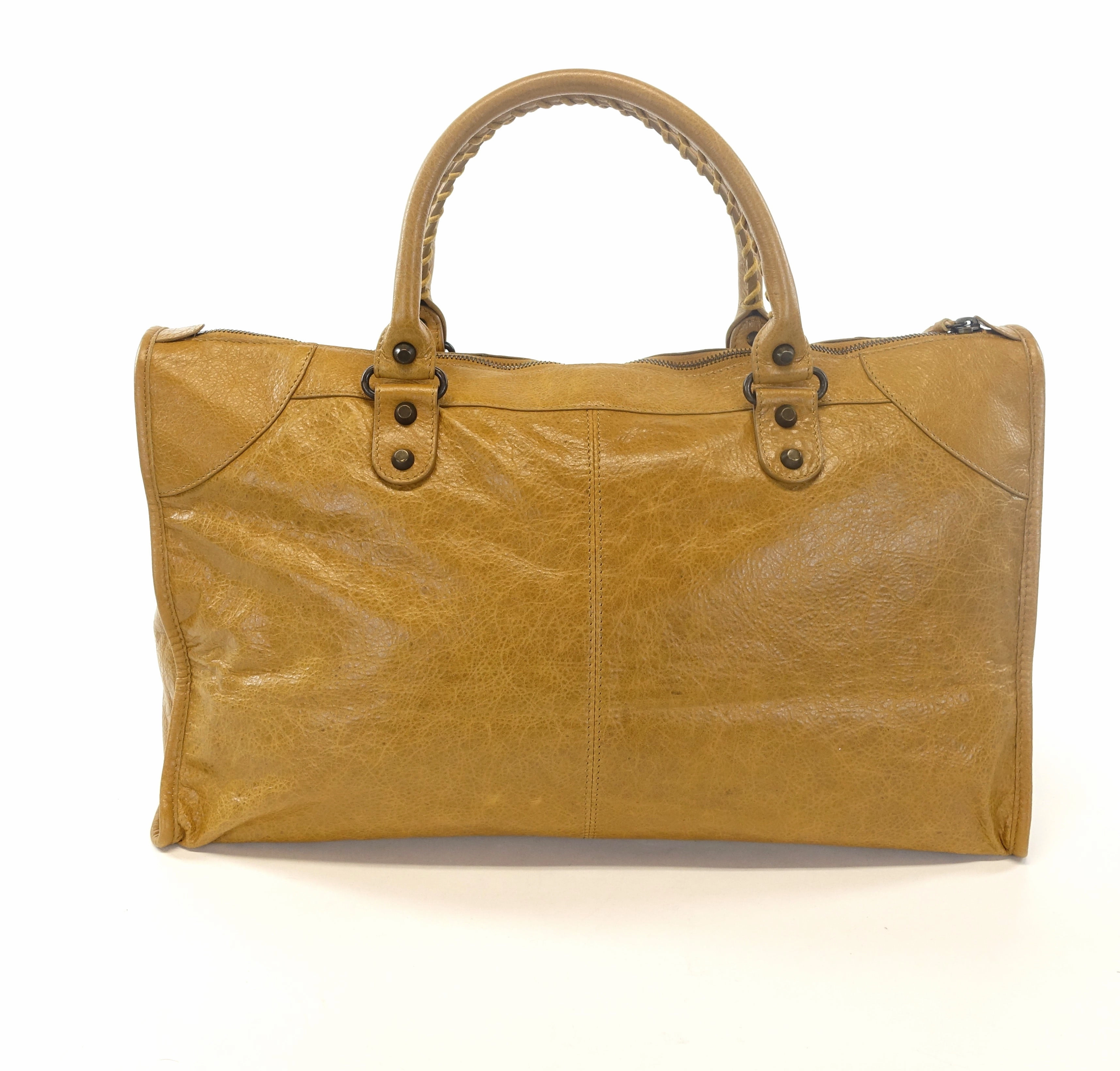 Giant 12 Agneau Leather City Bag