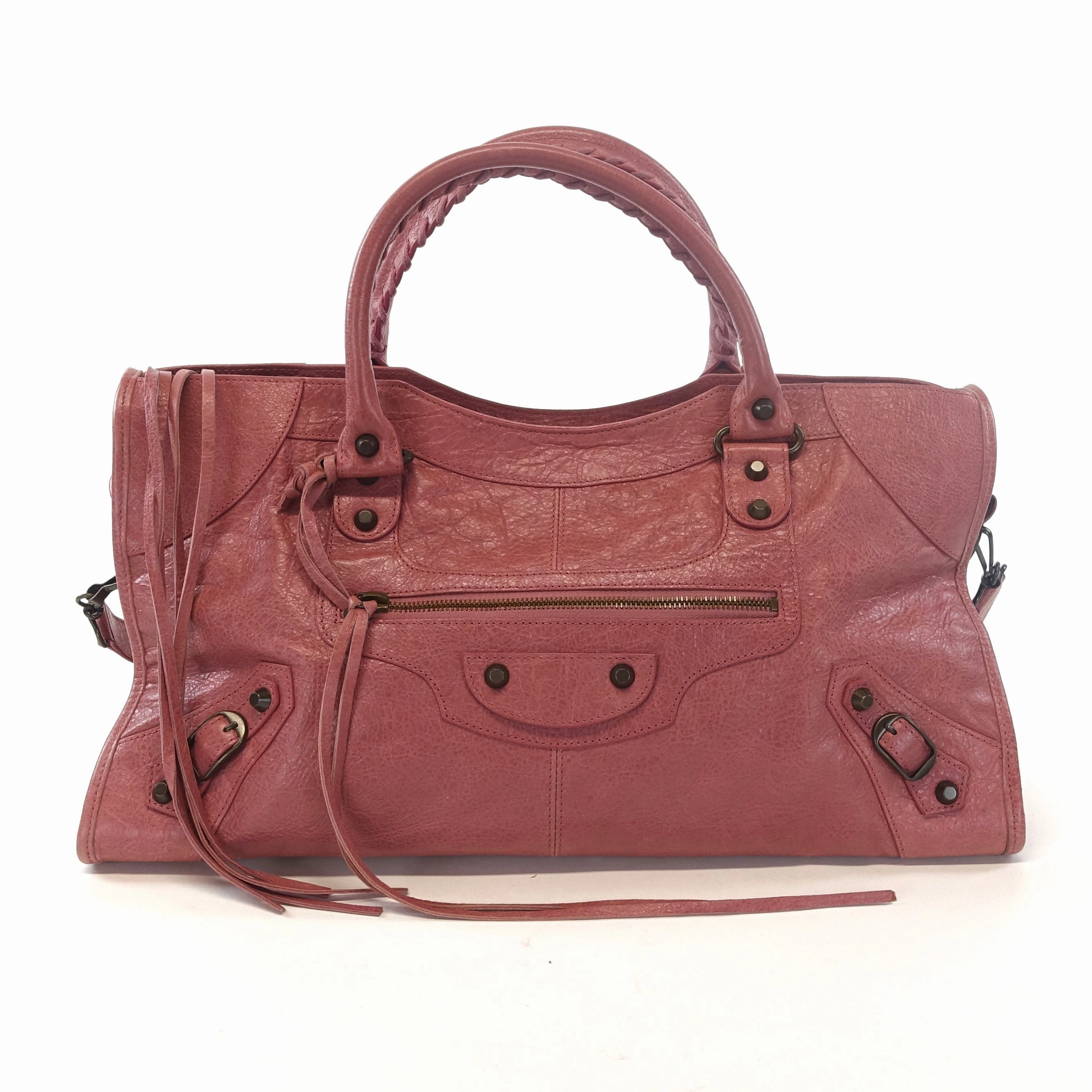 Giant 12 Agneau Leather City Bag