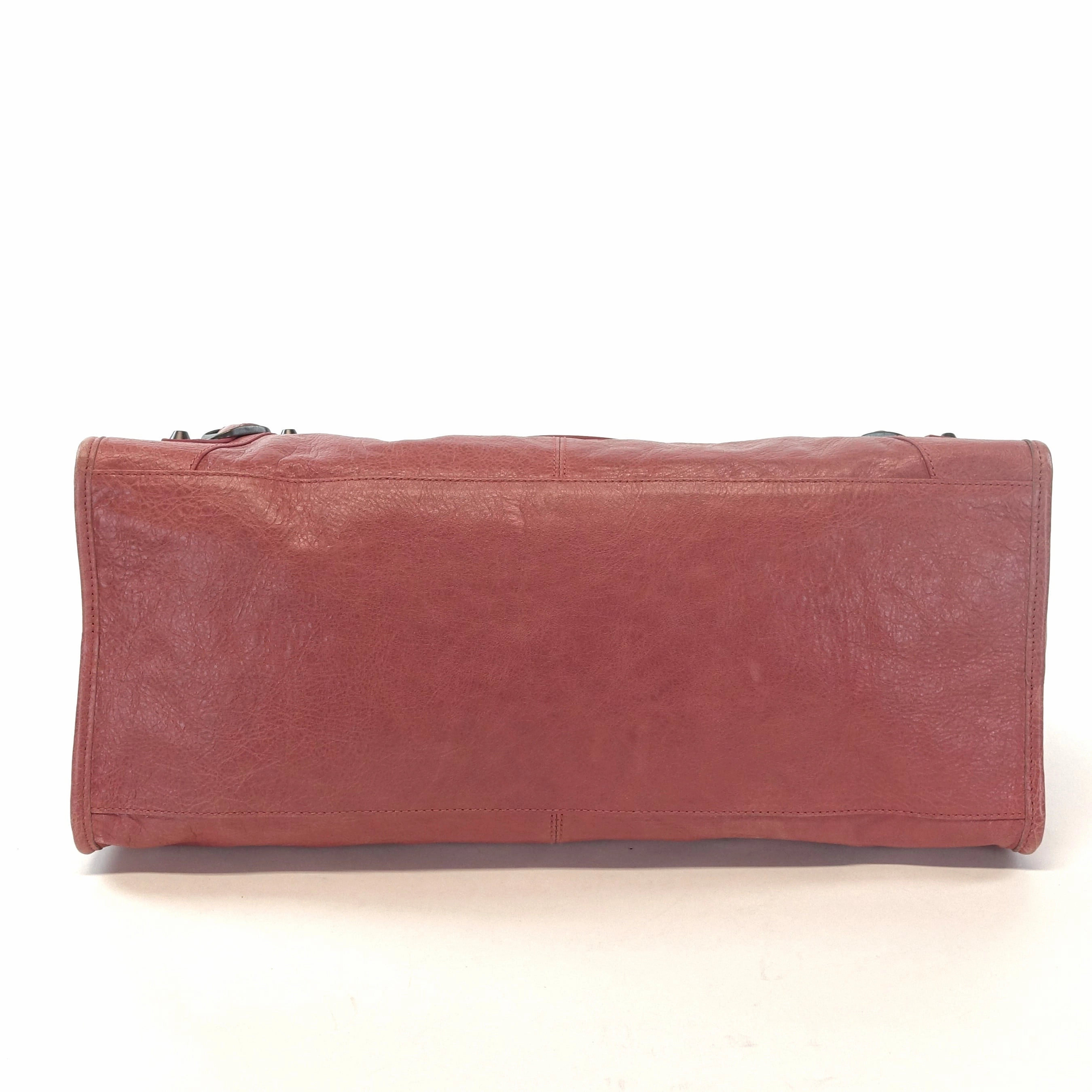 Giant 12 Agneau Leather City Bag