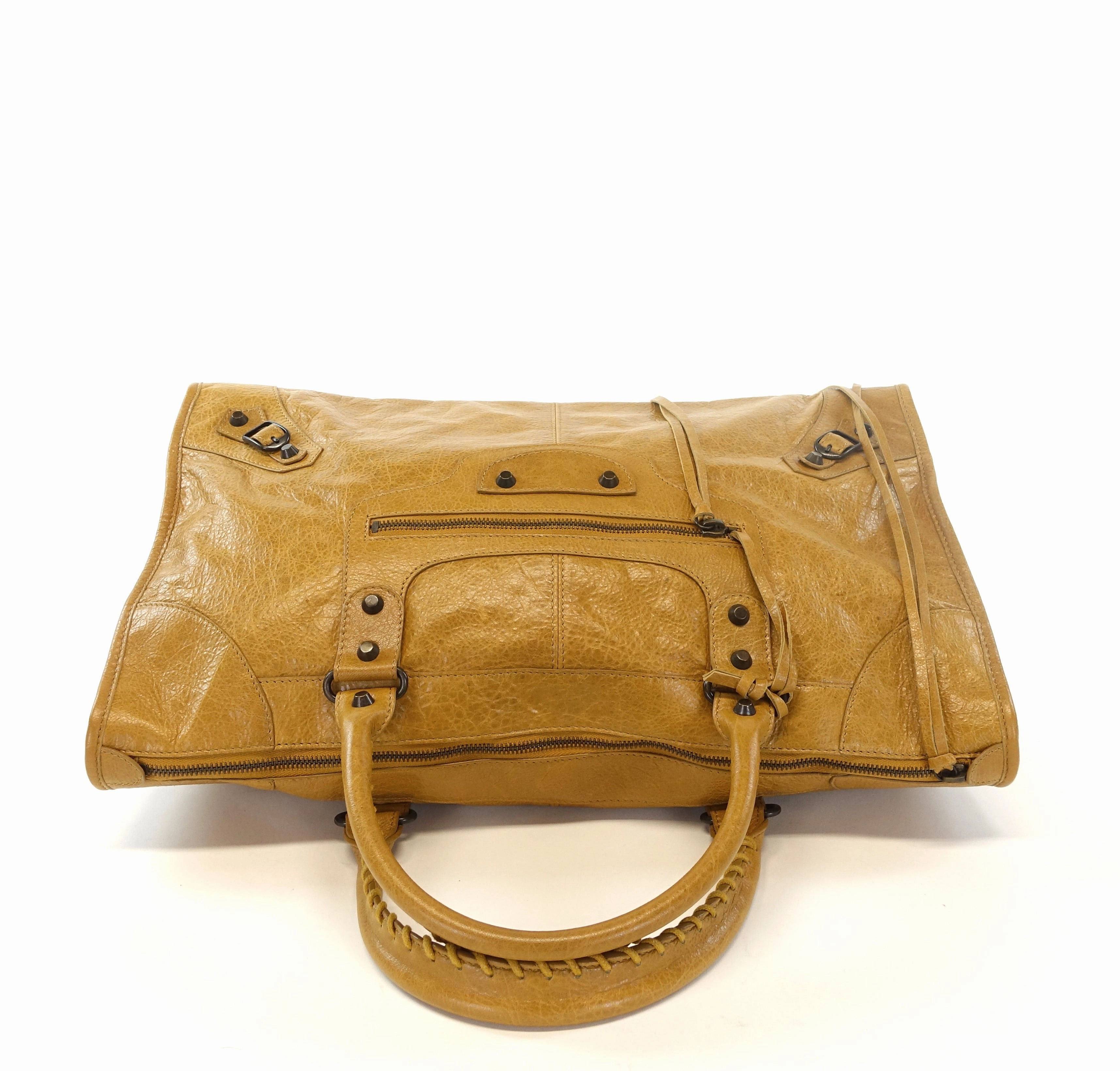 Giant 12 Agneau Leather City Bag