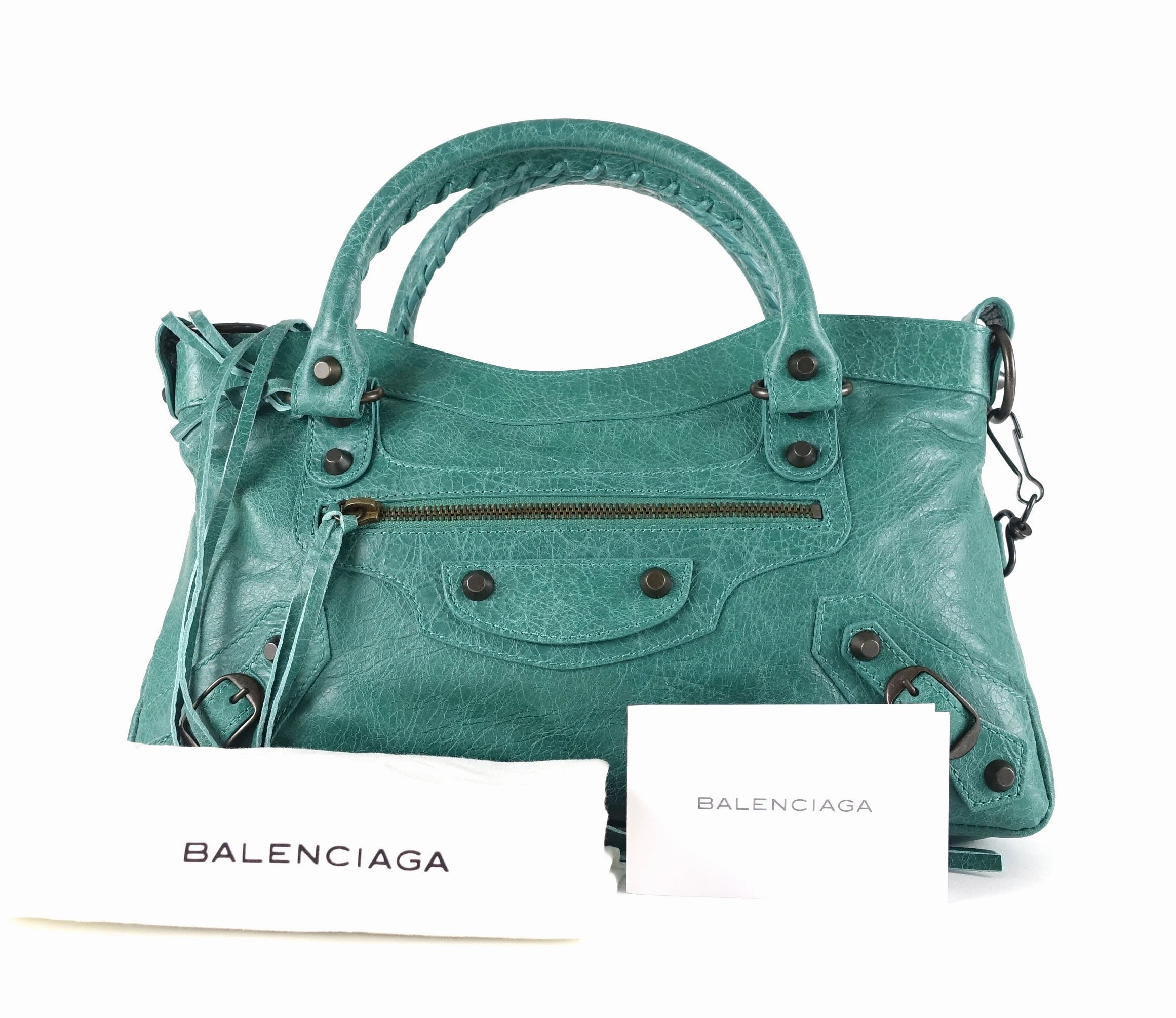 Giant 12 Agneau Leather City Bag