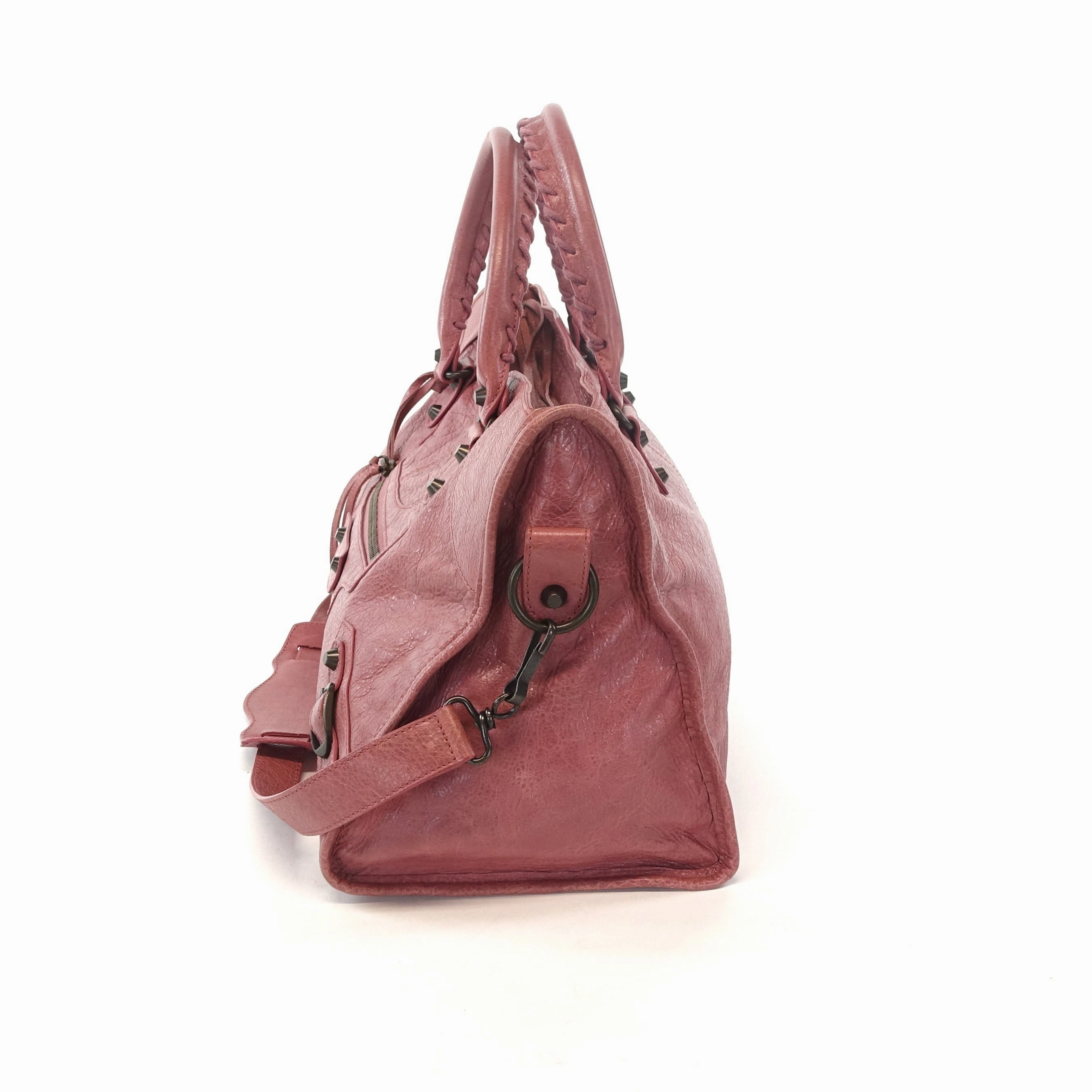 Giant 12 Agneau Leather City Bag