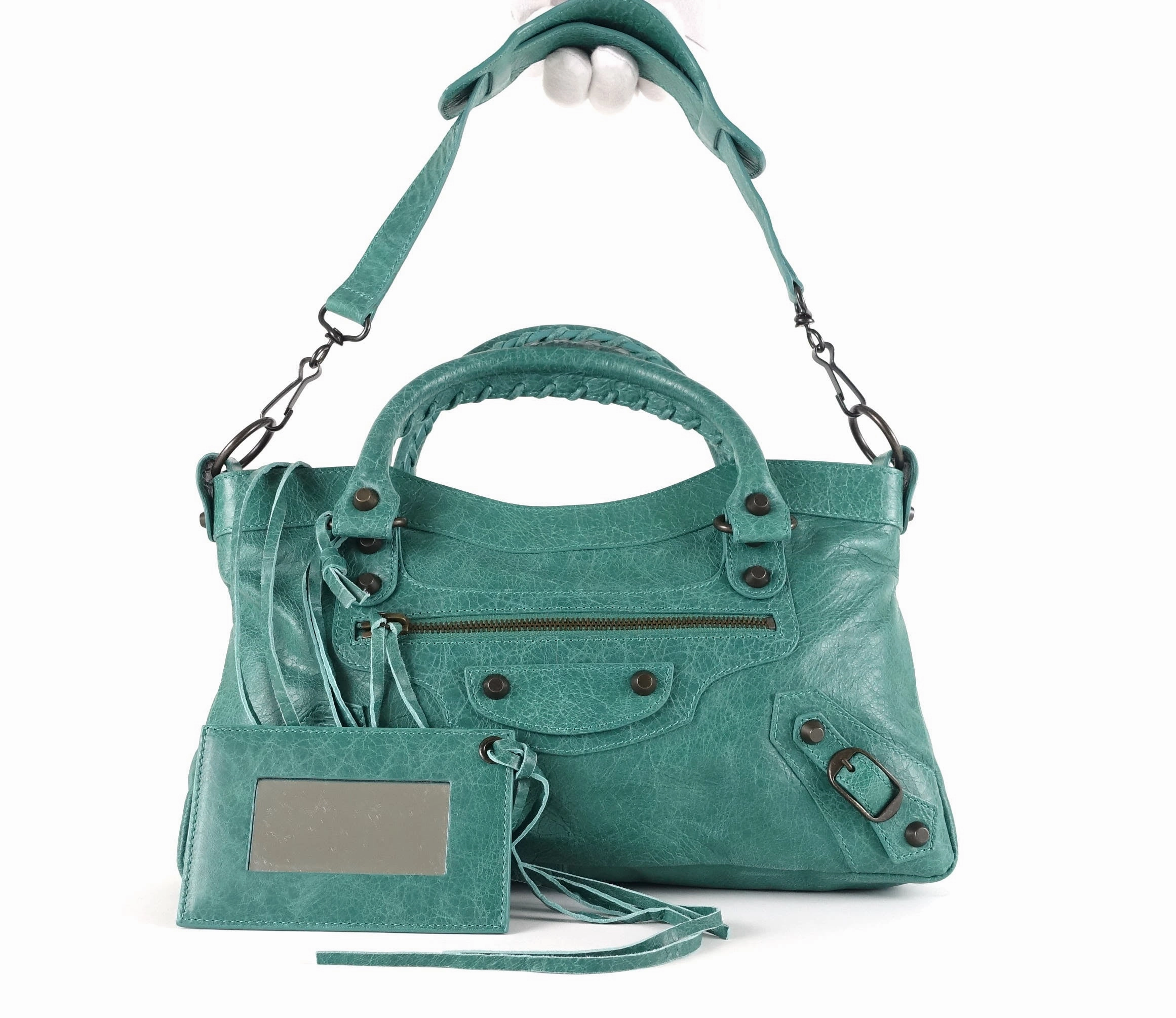 Giant 12 Agneau Leather City Bag
