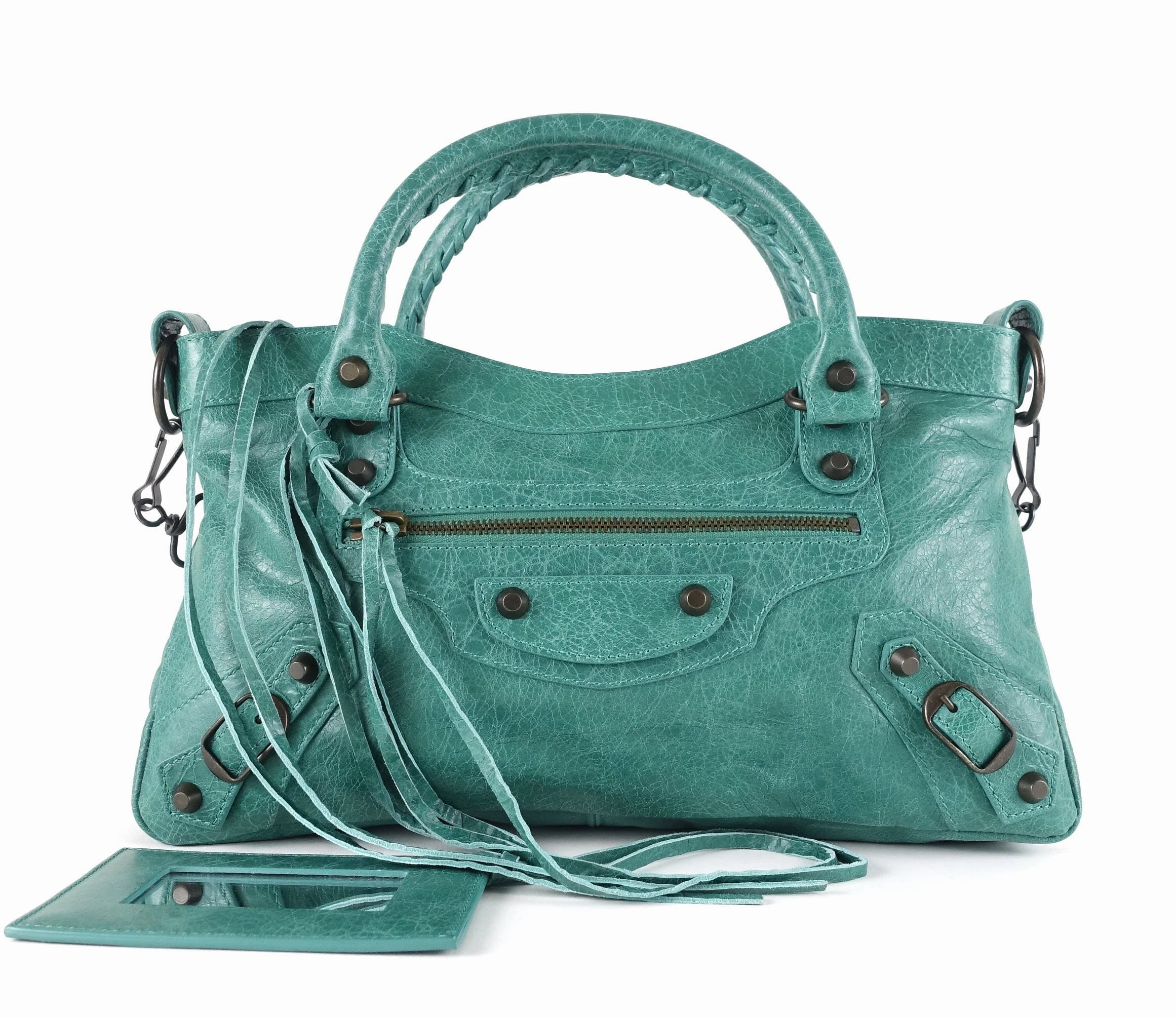 Giant 12 Agneau Leather City Bag