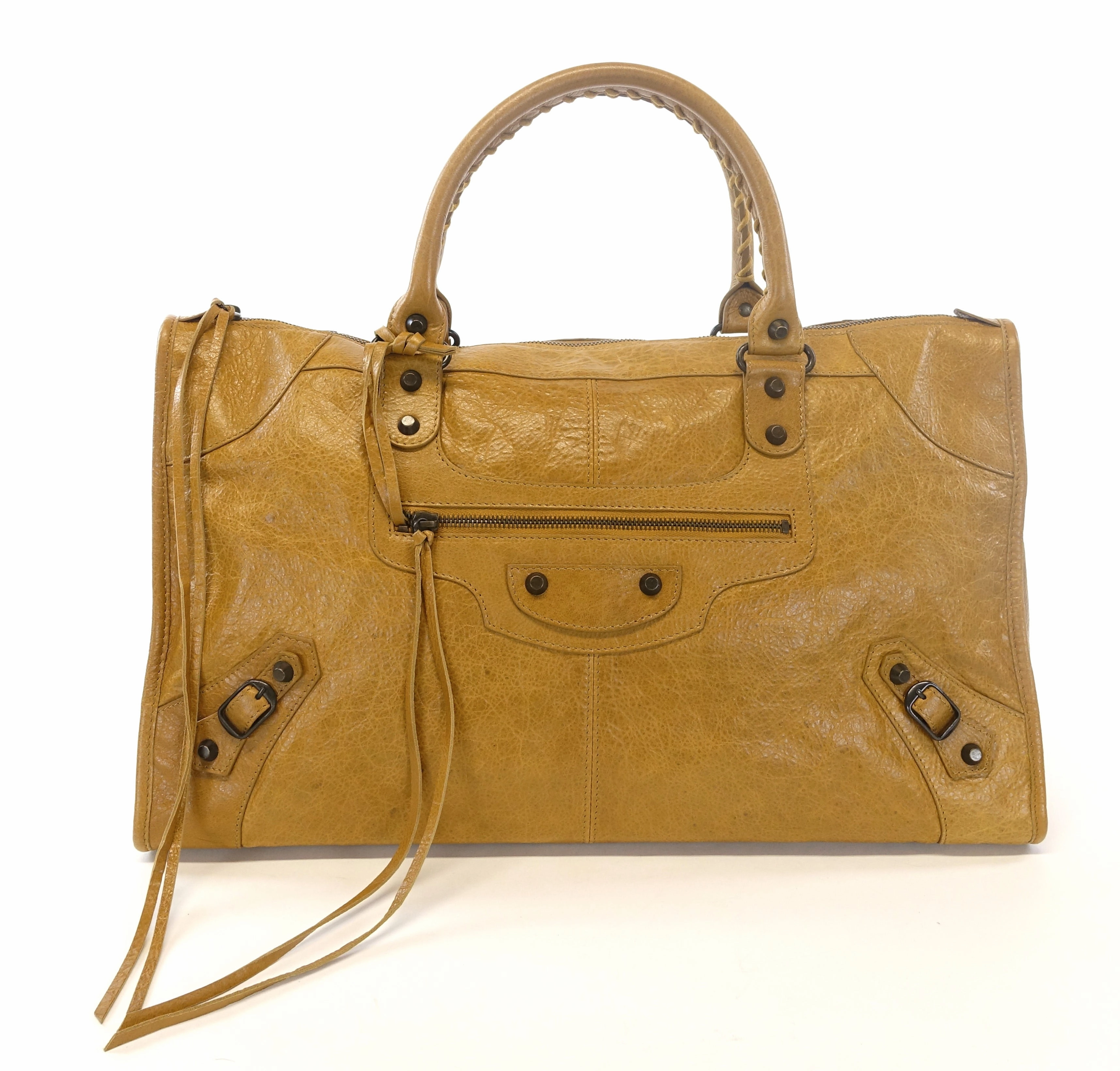 Giant 12 Agneau Leather City Bag