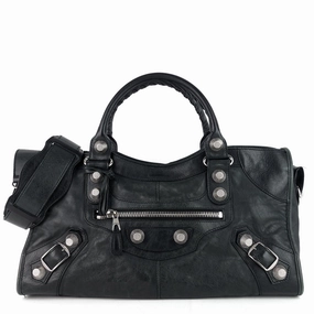 Giant 12 City Agneau Leather Handbag