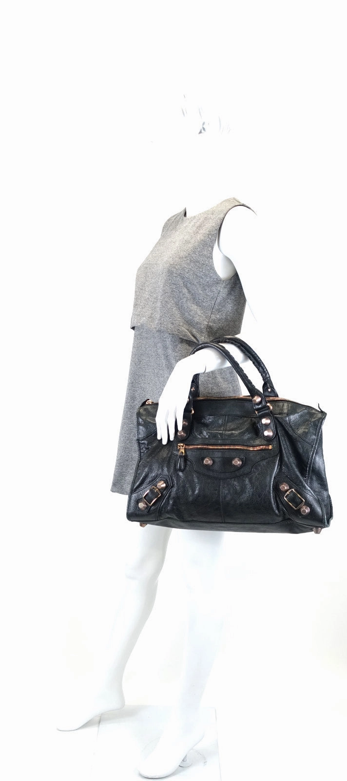 Giant 21 Agneau Leather Work Bag