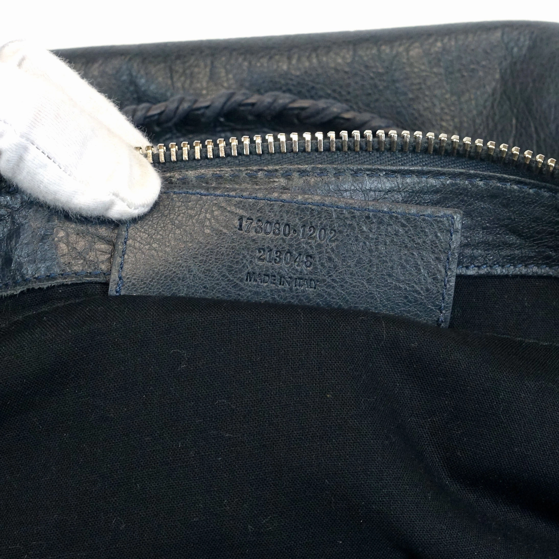 Giant 21 Agneau Leather Work Bag