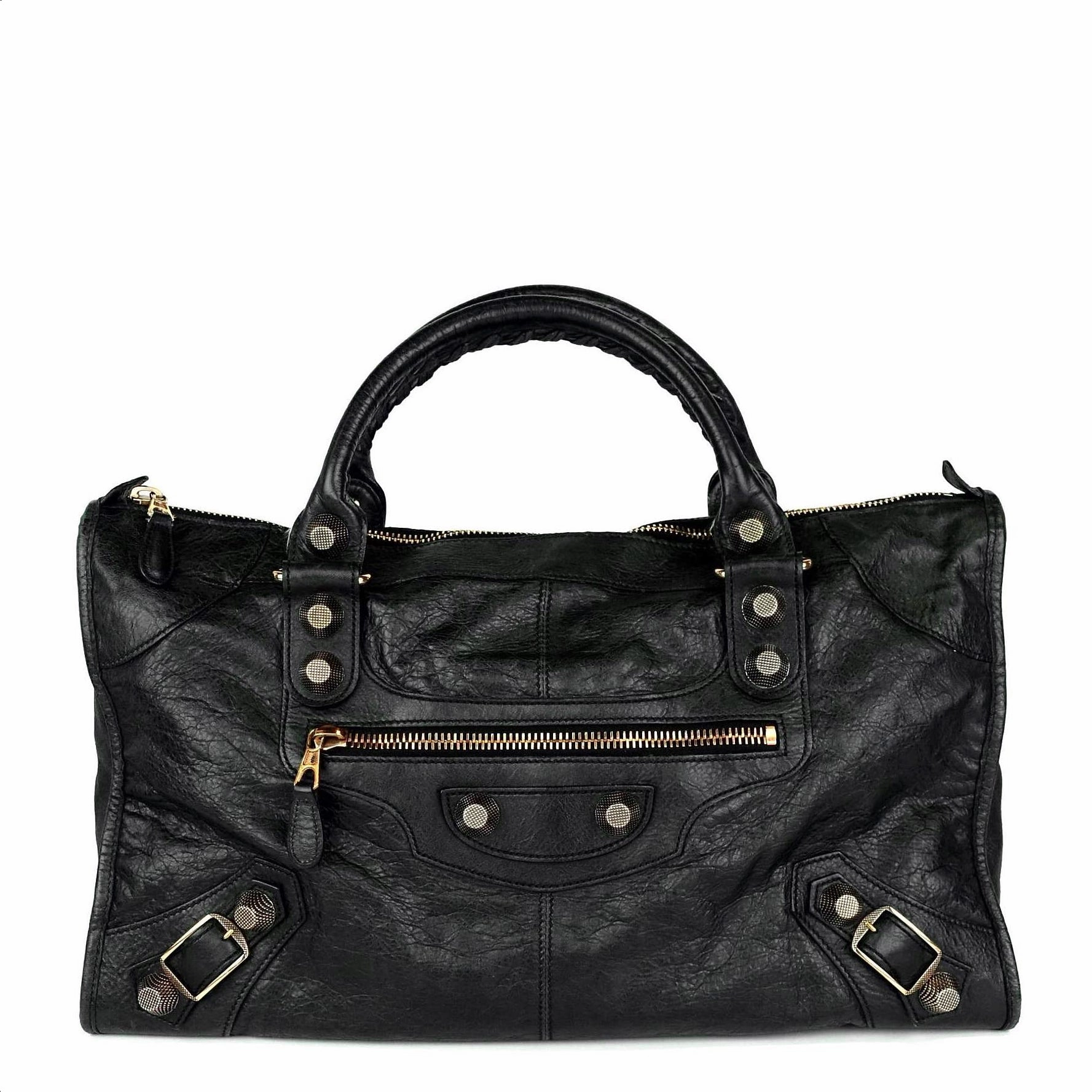 Giant 21 Agneau Leather Work Bag