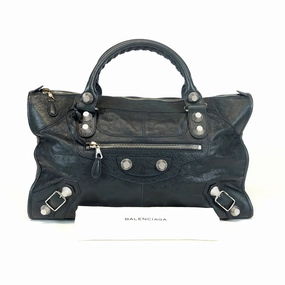 Giant 21 Agneau Leather Work Bag