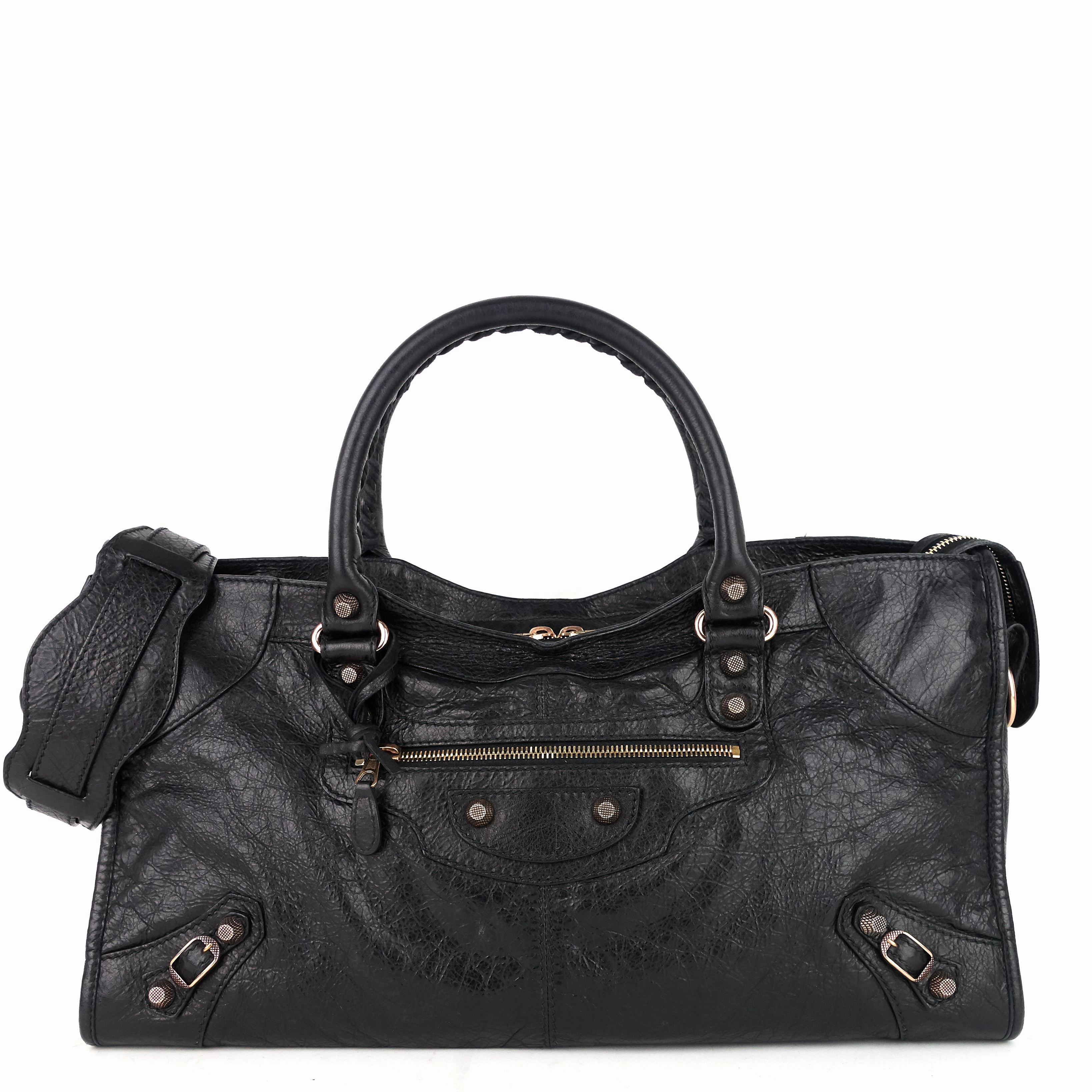 Giant Part Time Lambskin Leather Bag