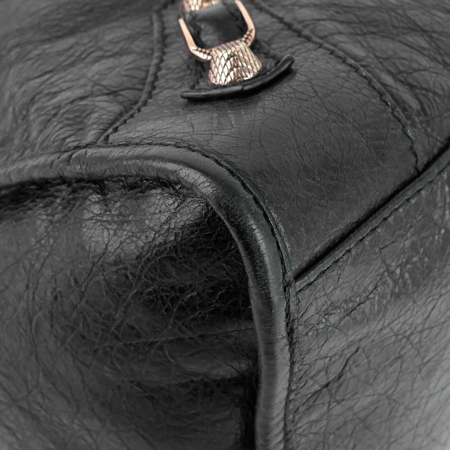 Giant Part Time Lambskin Leather Bag