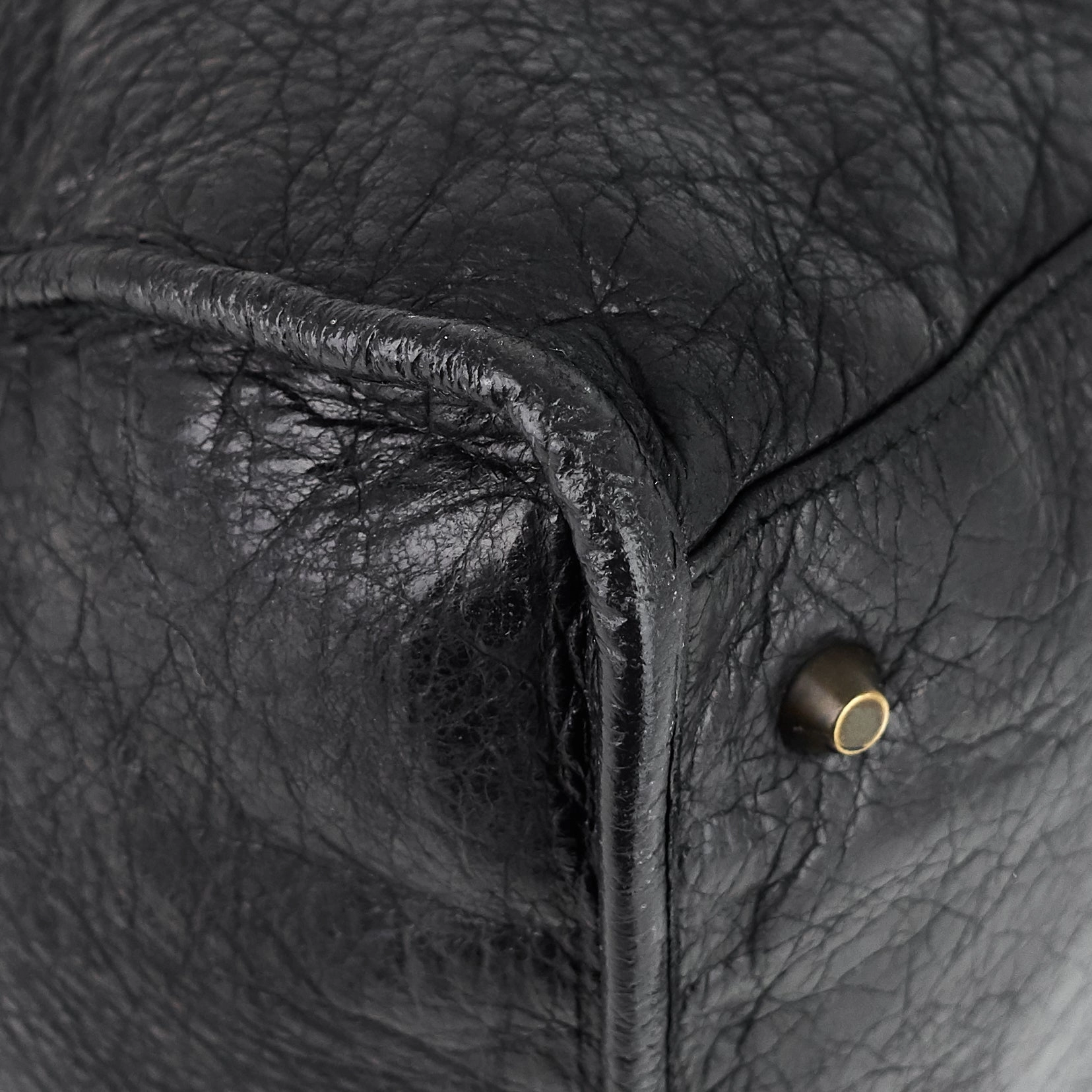 Giant Work Lambskin Handbag