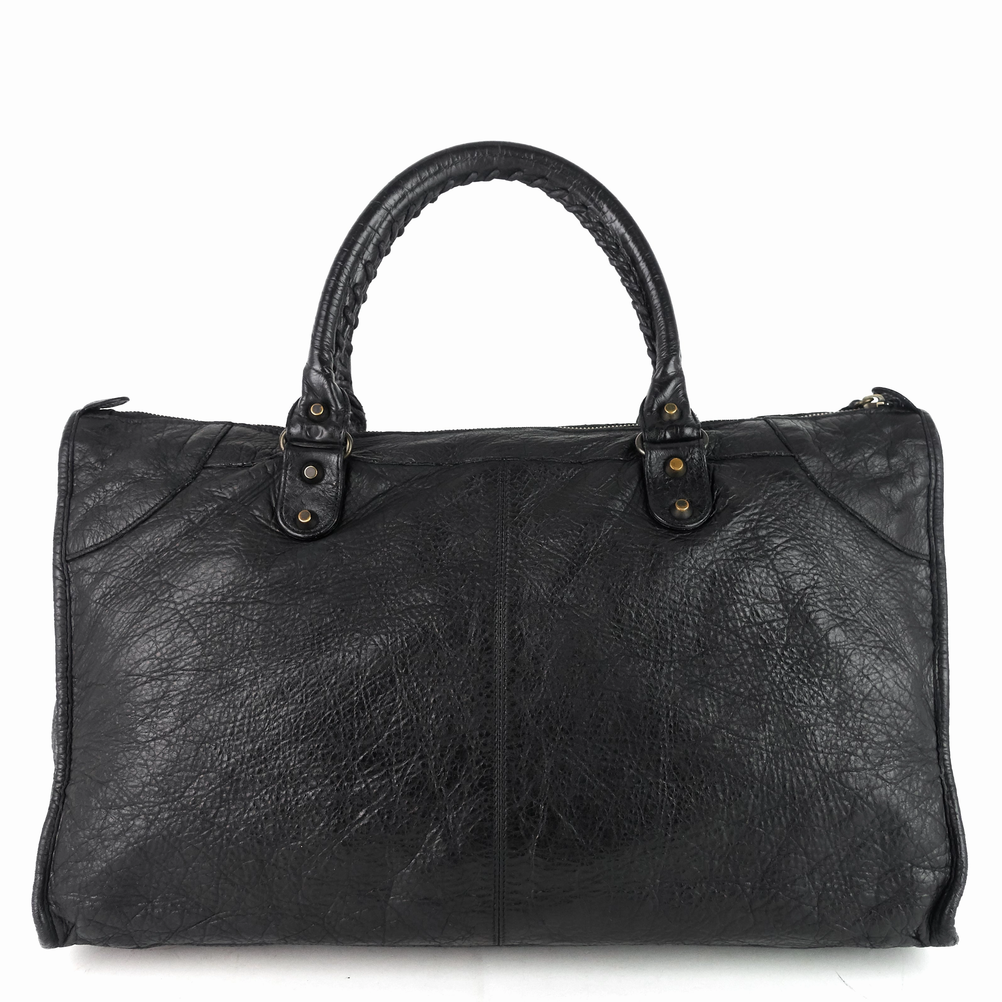 Giant Work Lambskin Handbag