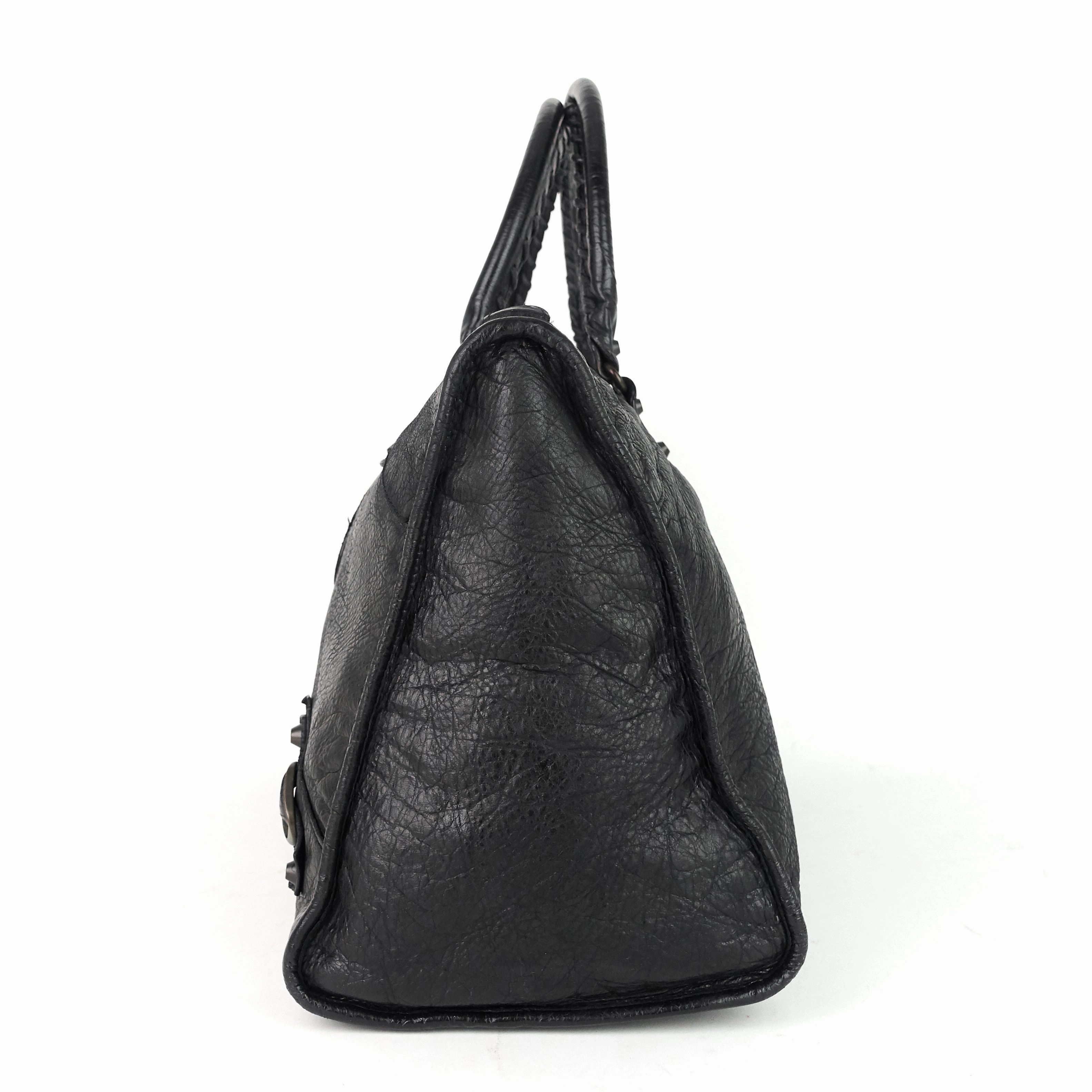 Giant Work Lambskin Handbag
