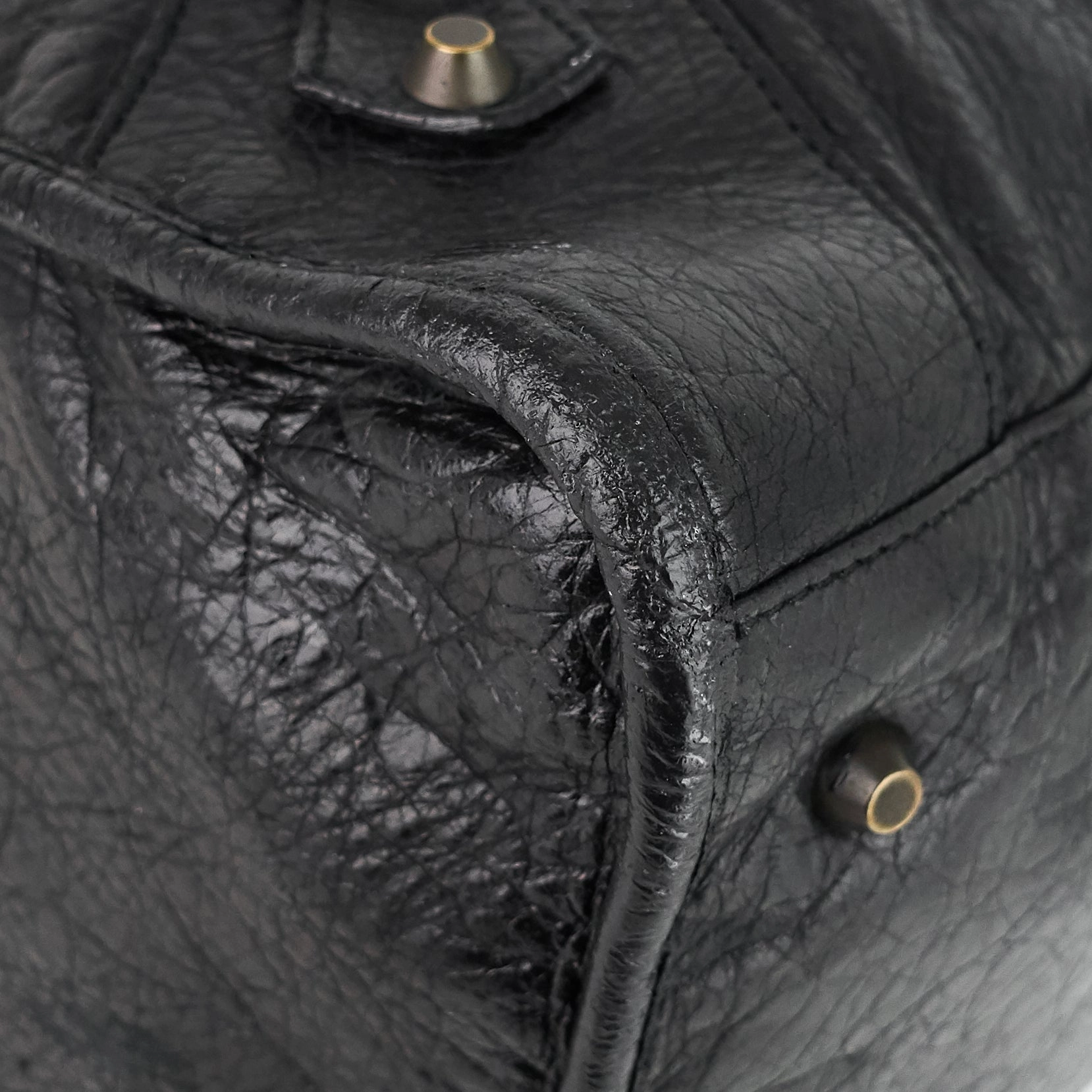 Giant Work Lambskin Handbag