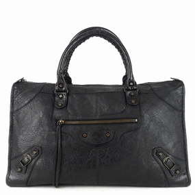 Giant Work Lambskin Handbag