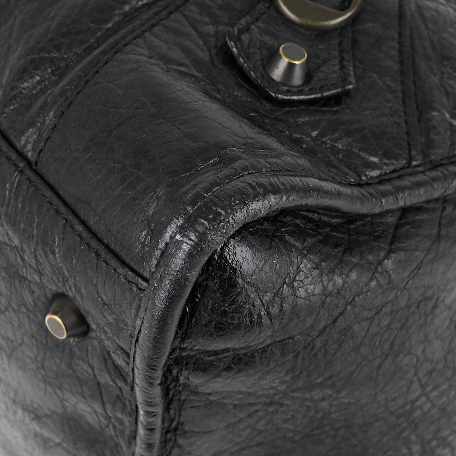 Giant Work Lambskin Handbag