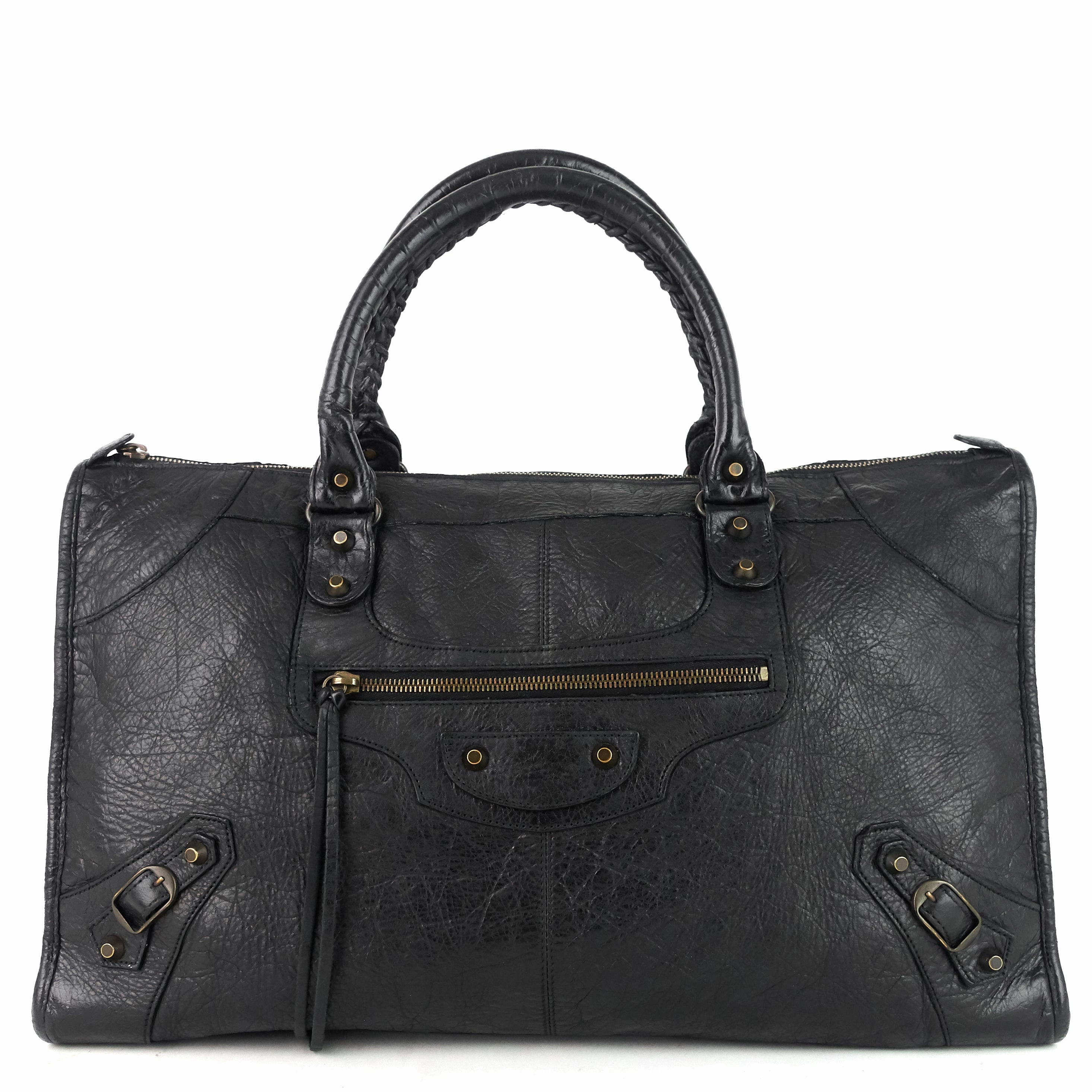 Giant Work Lambskin Handbag