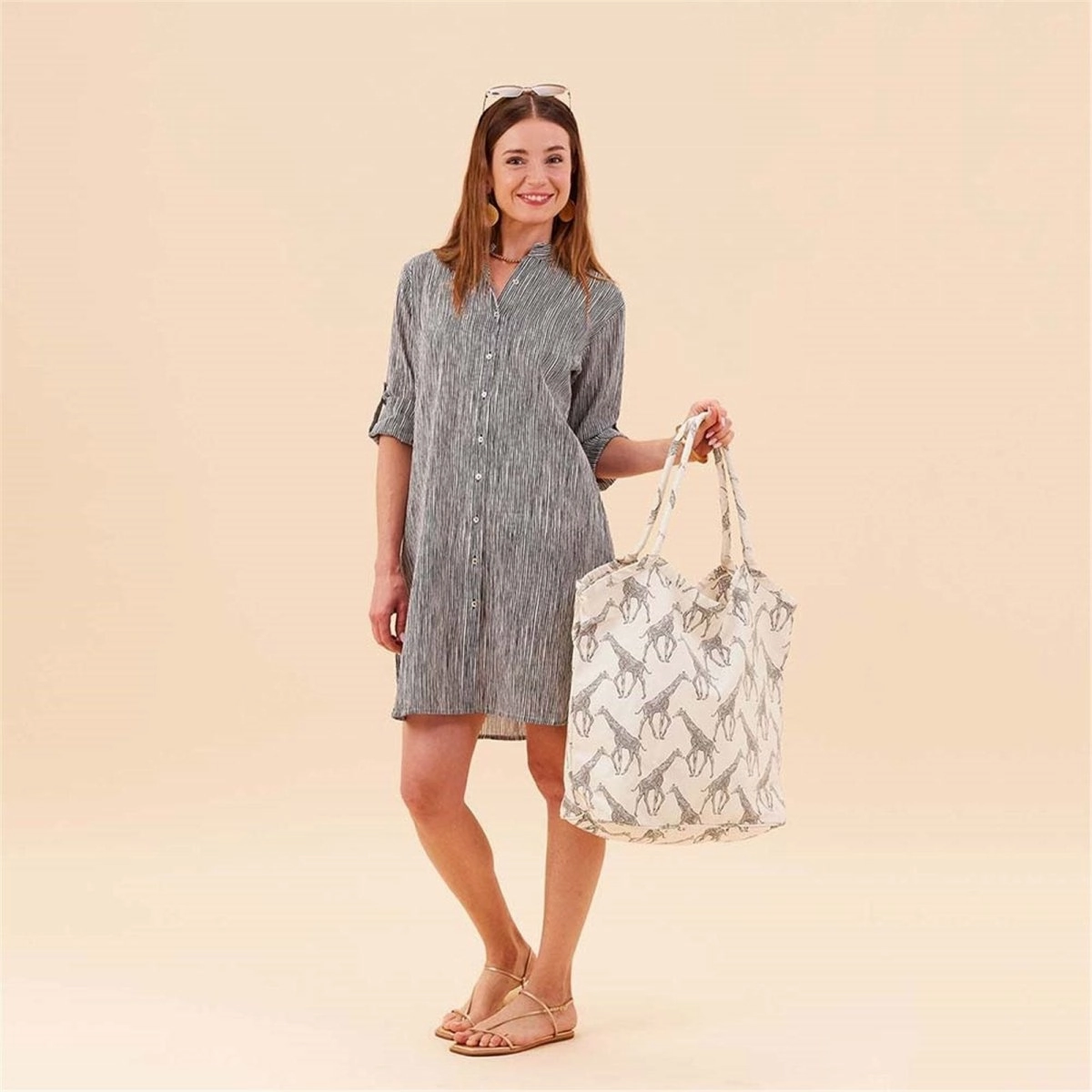 Giraffe Bucket Bag