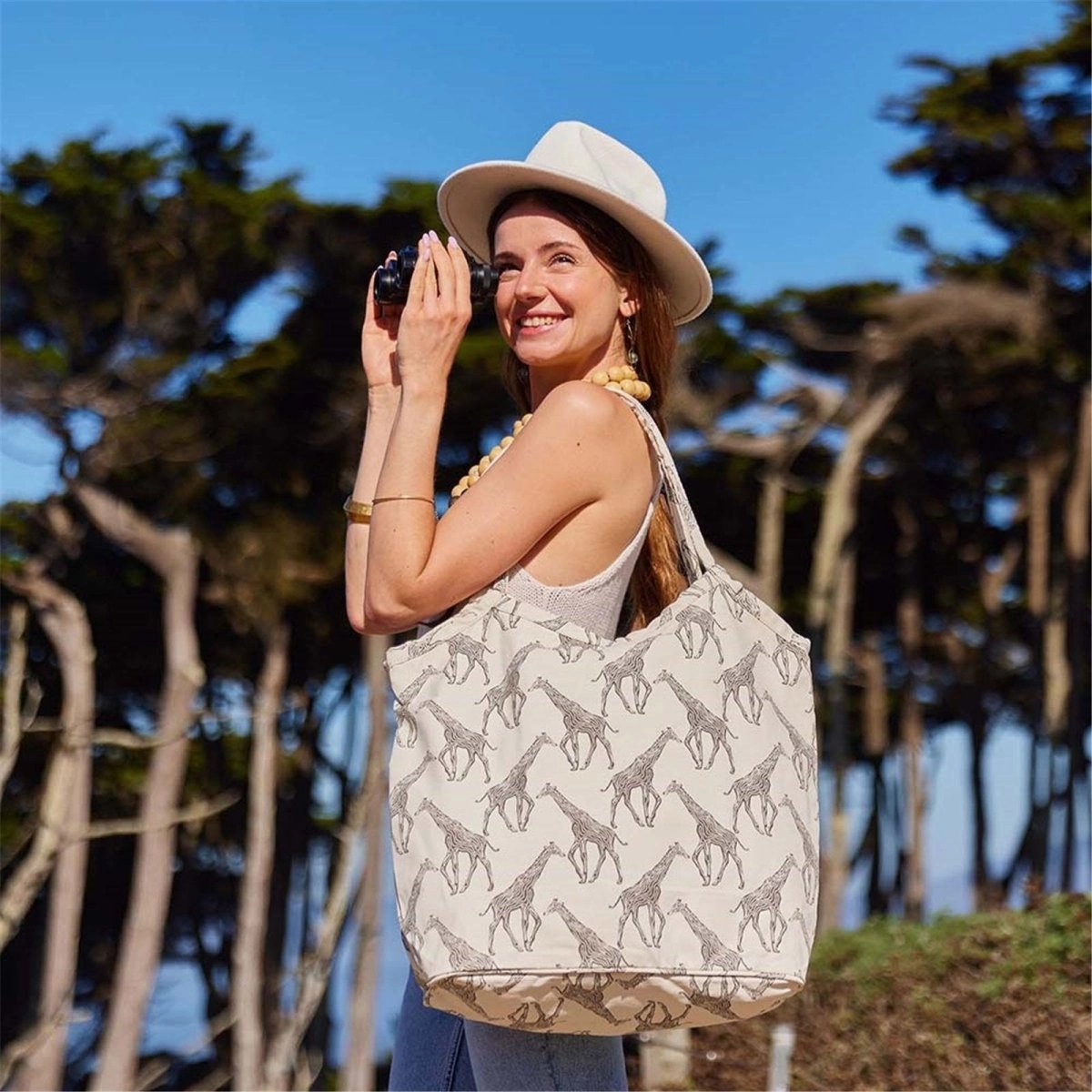 Giraffe Bucket Bag