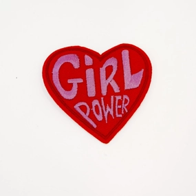 Girl Power Iron On Patch
