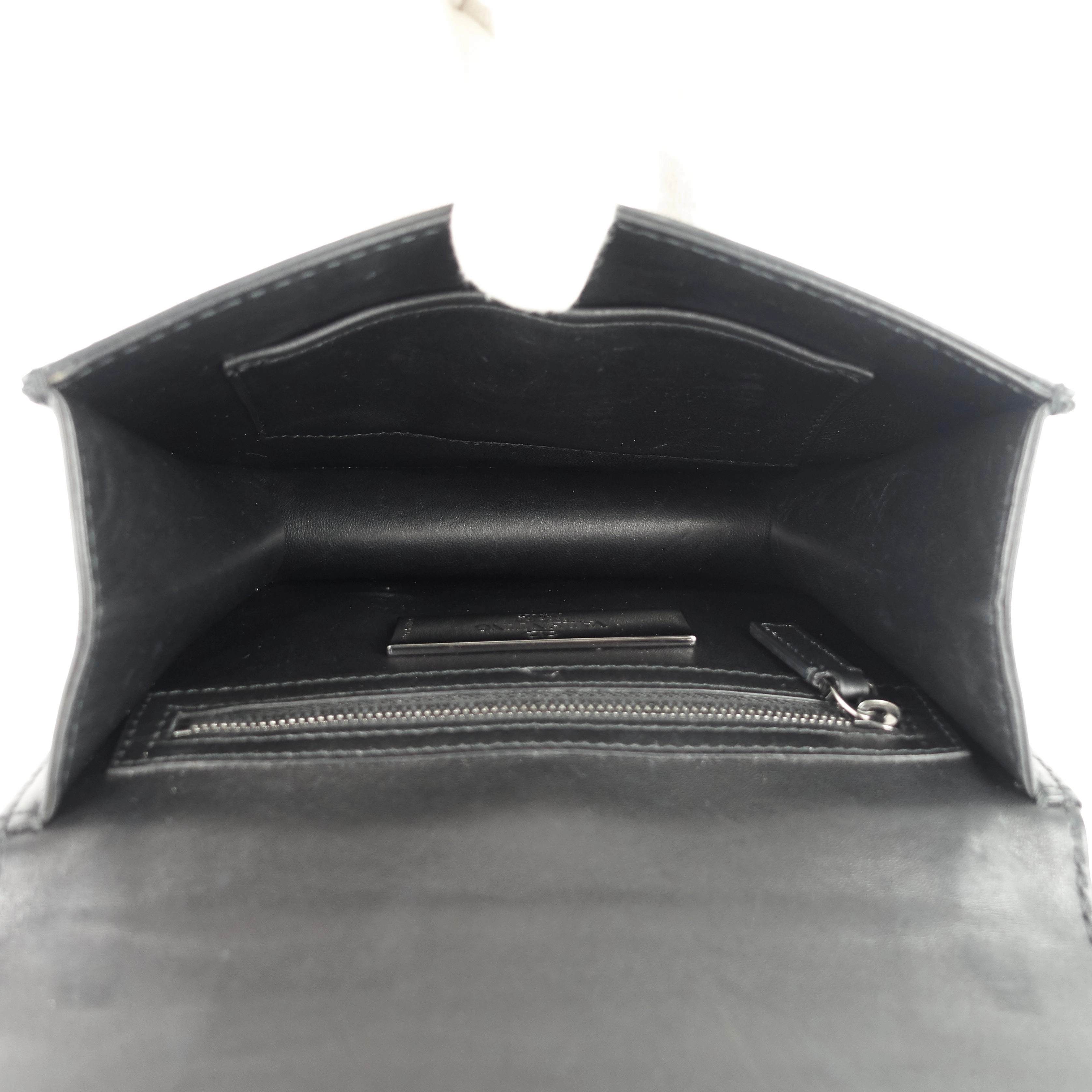 Glam Lock Small Leather Bag