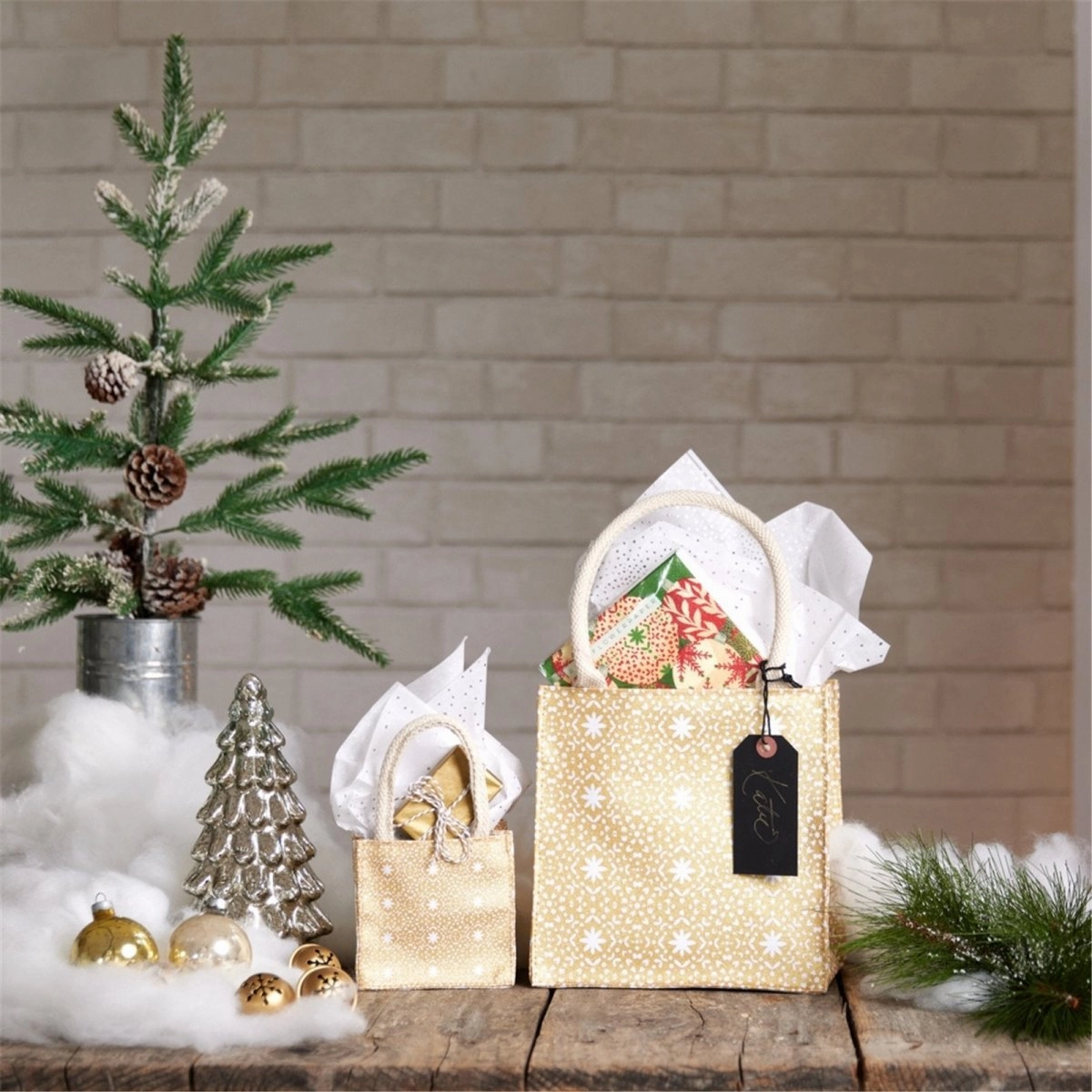 Golden Flakes Reusable Itsy Bitsy Gift Bag
