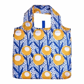 Golden Glow blu Reusable Shopping Bag-Machine washable