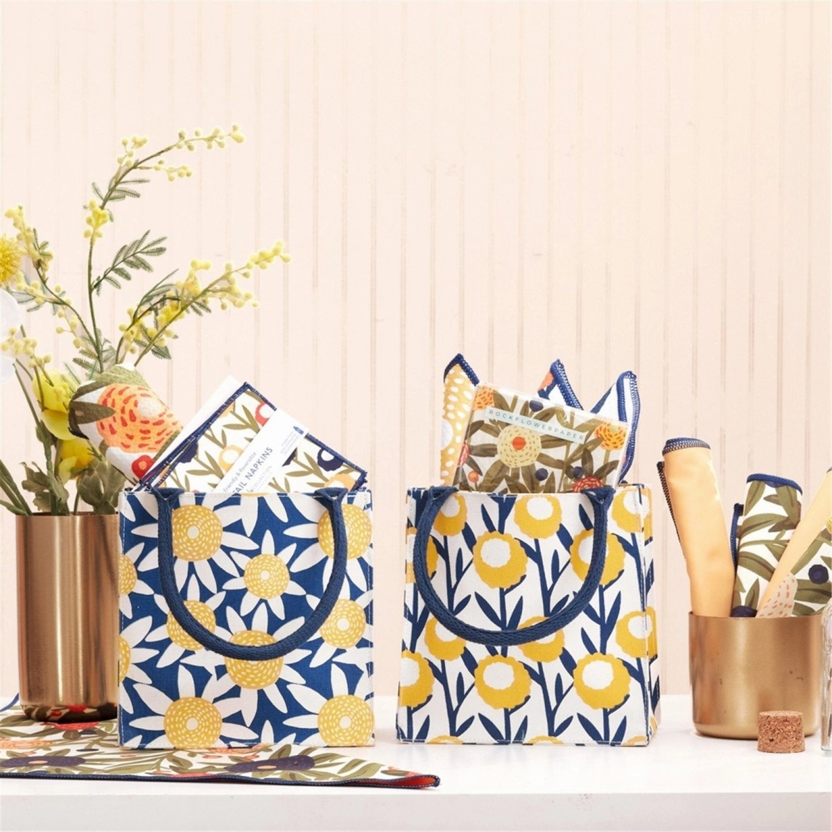 Golden Glow Yellow Reusable Itsy Bitsy Gift Bag