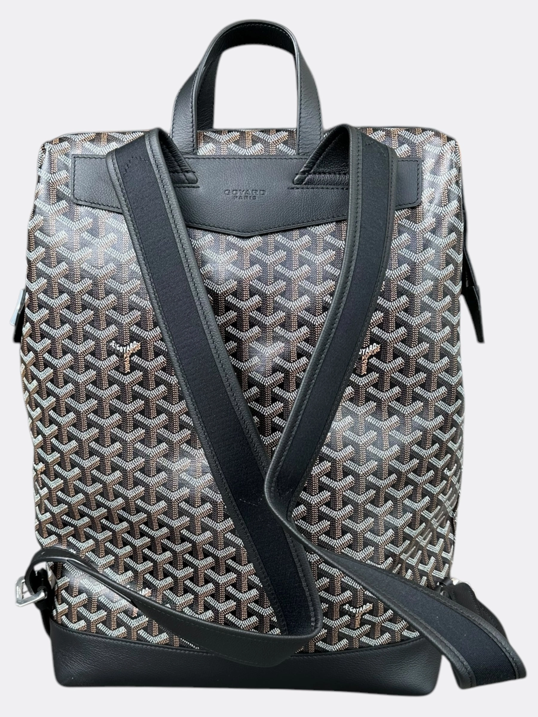Goyard Black Cisalpin Backpack