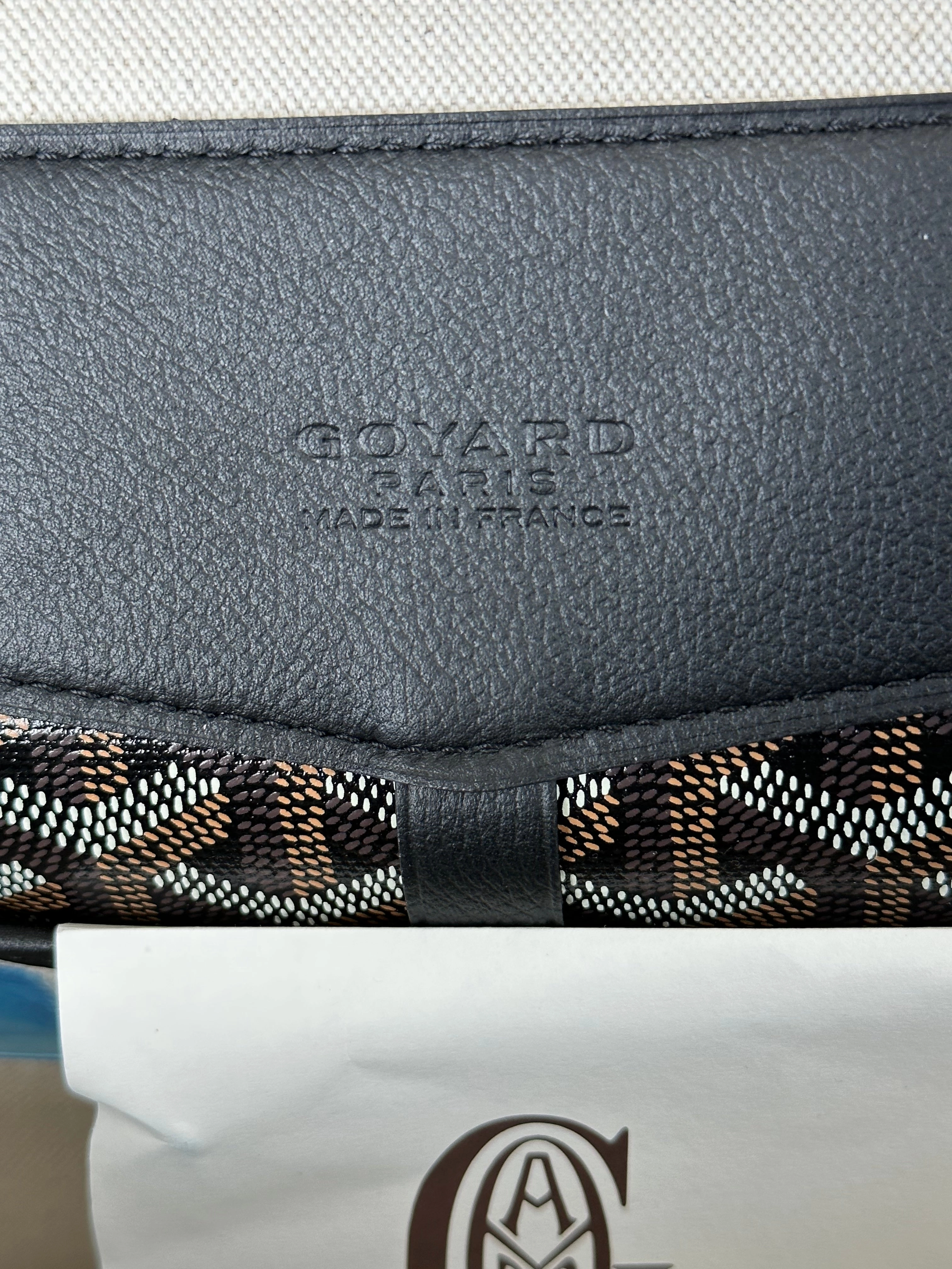 Goyard Black Cisalpin Backpack