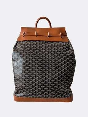 Goyard Brown Steamer Backpack