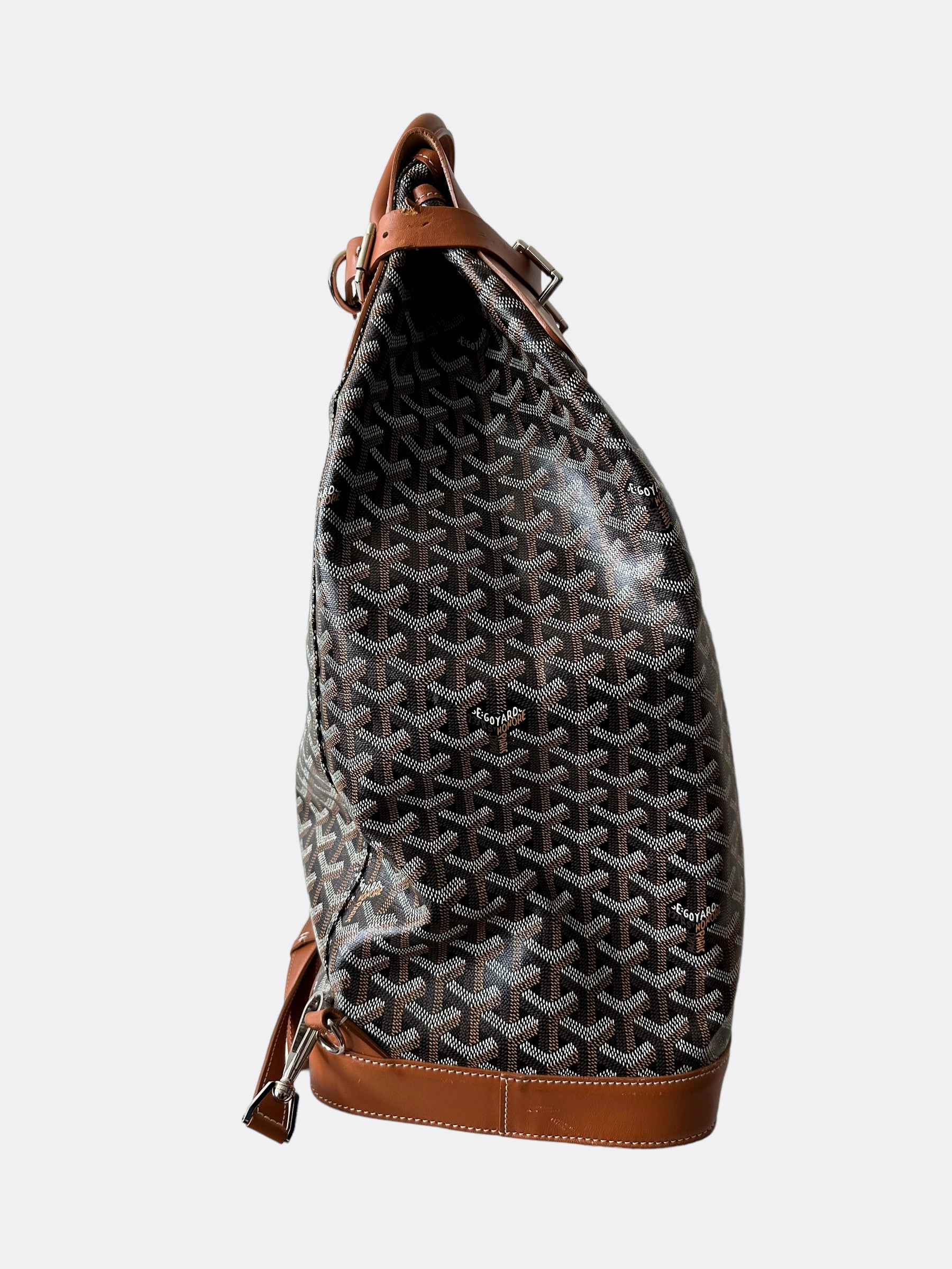 Goyard Brown Steamer Backpack