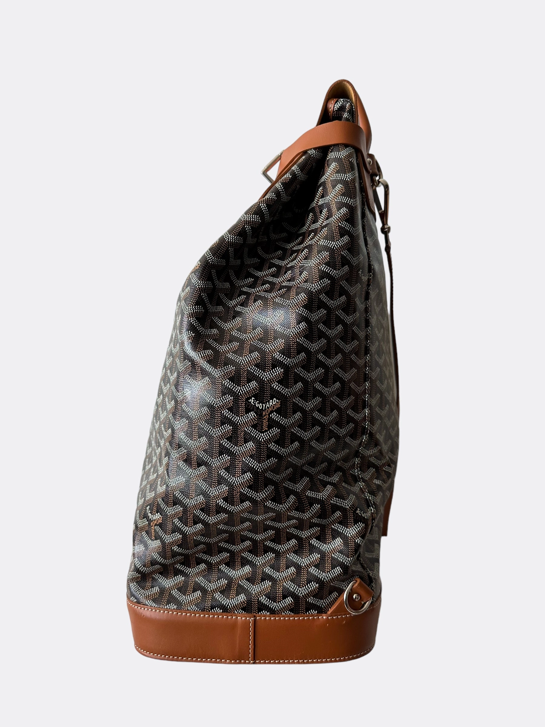 Goyard Brown Steamer Backpack