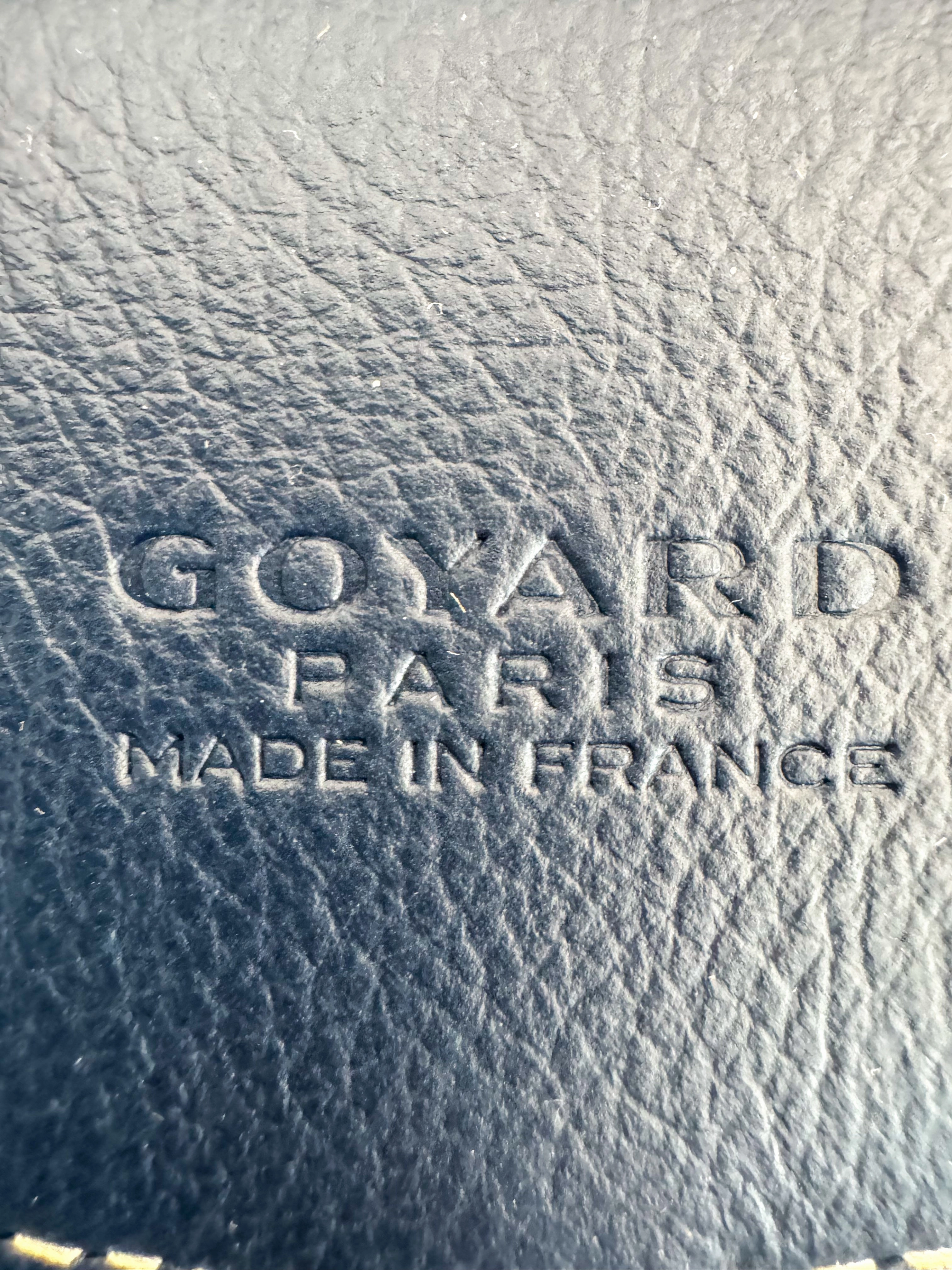 Goyard Dark Navy Cisalpin Backpack