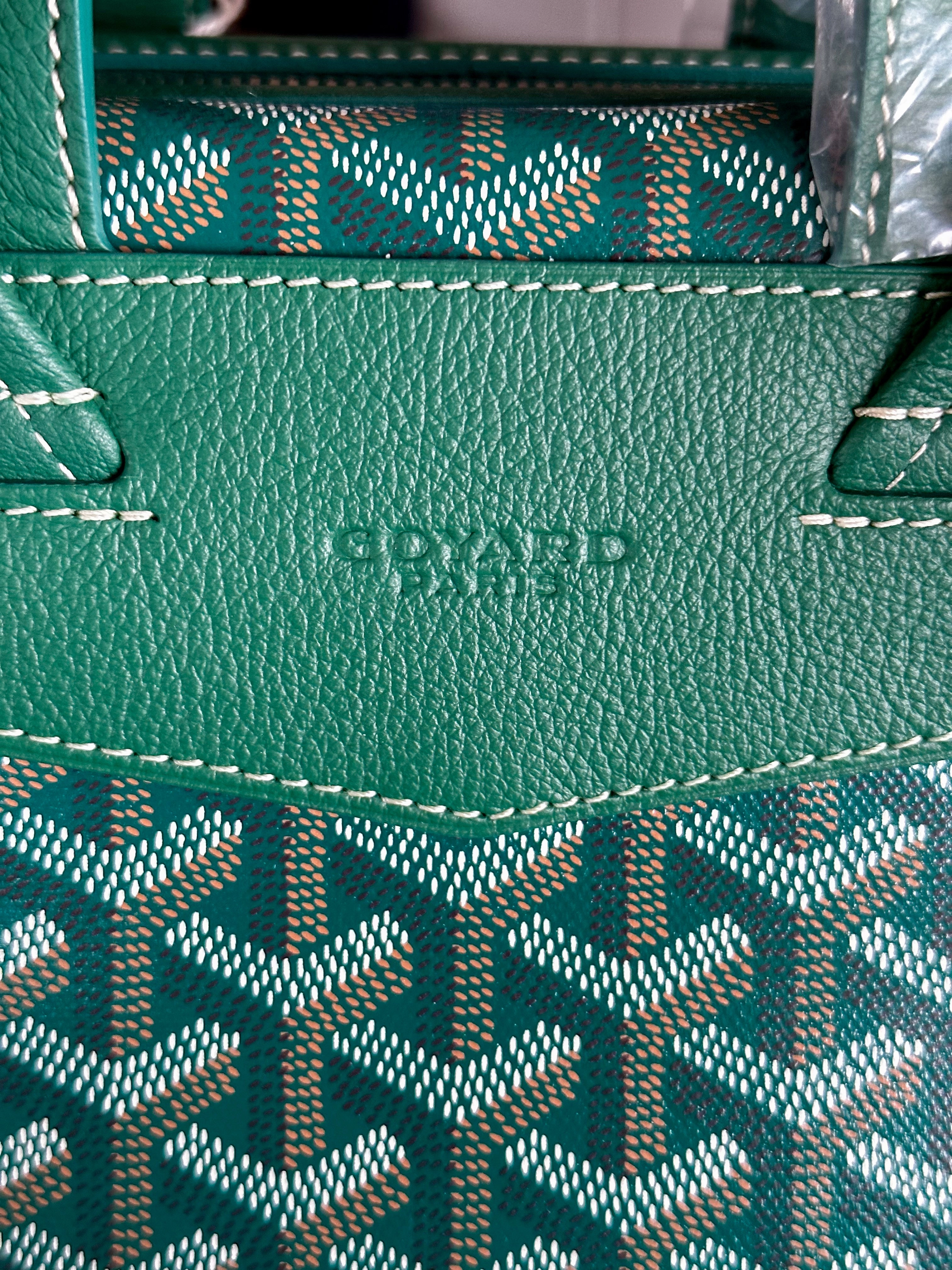 Goyard Green Cisalpin Backpack