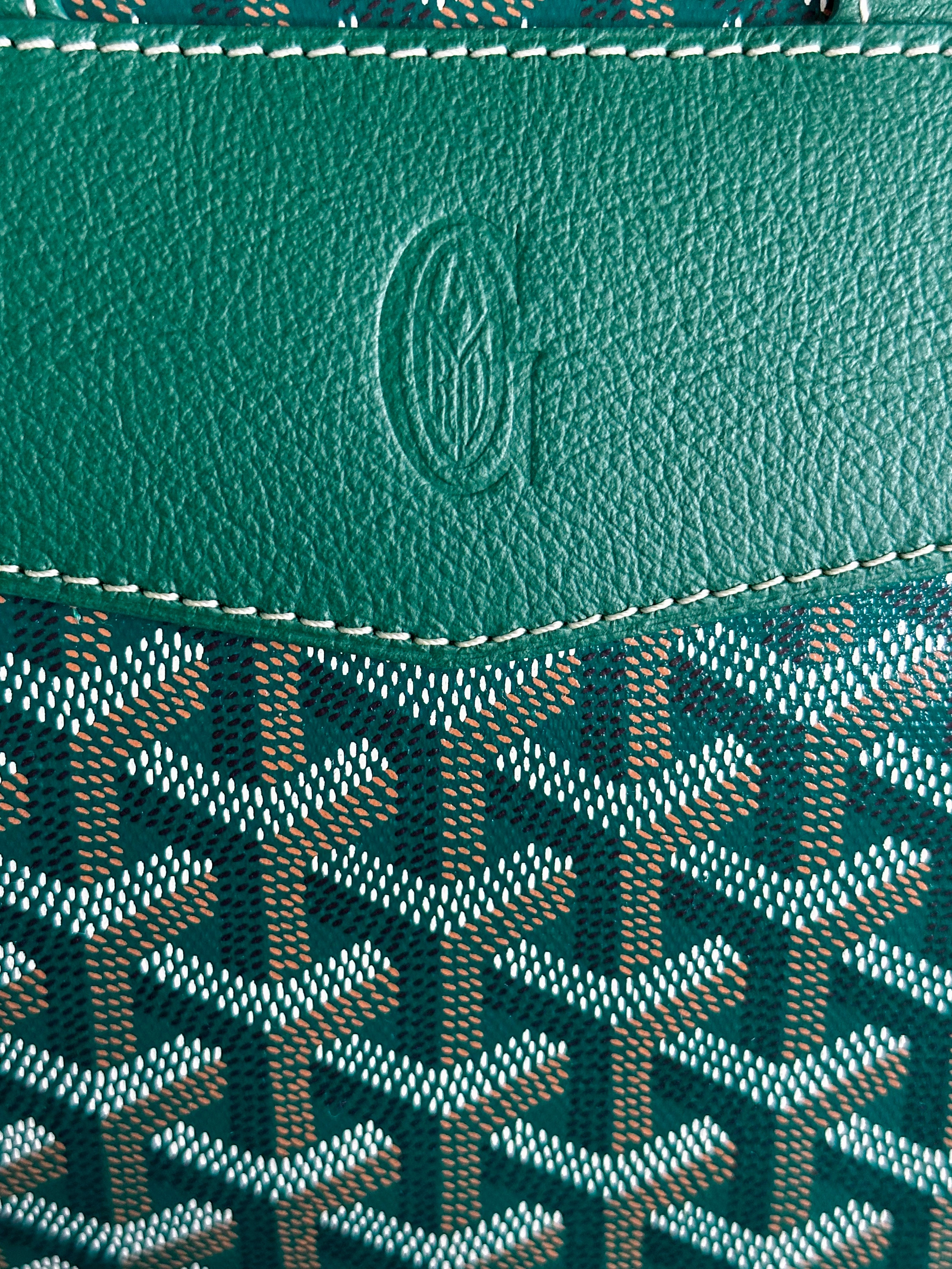 Goyard Green Cisalpin Backpack